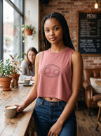 Cancer Zodiac Crop Top