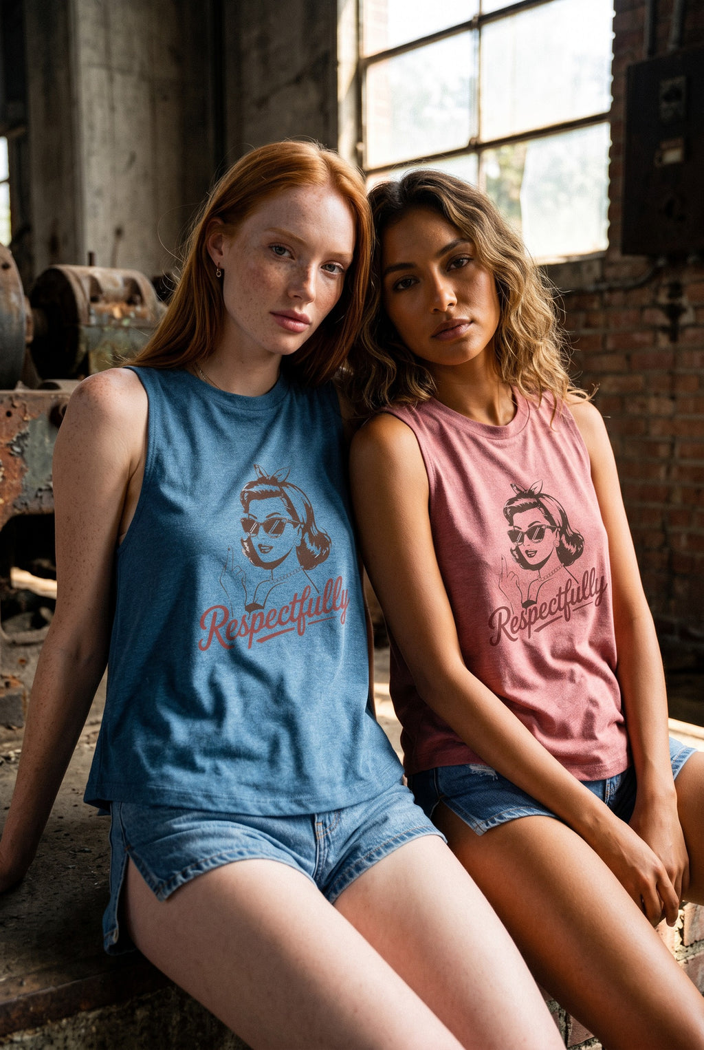 Respectfully Tank Top Vintage