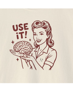Use It Brain Retro Crop Top