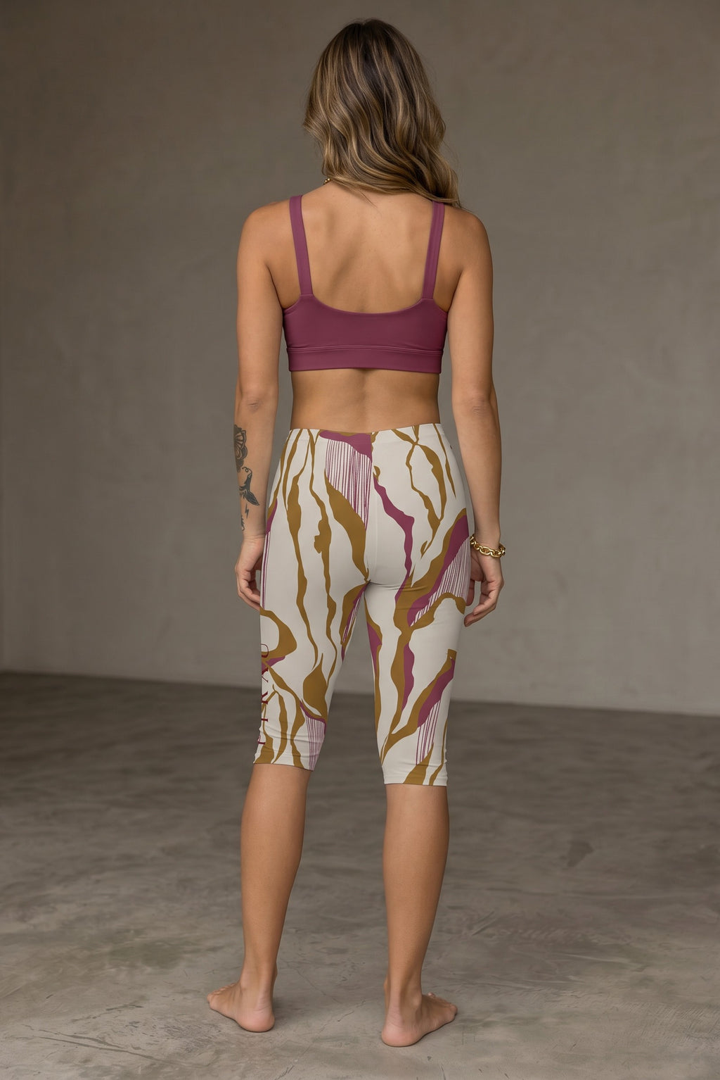 Capri Leggings Marble