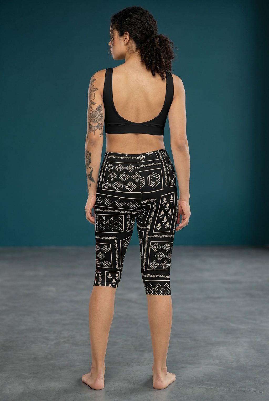 Tribal Capri Legging