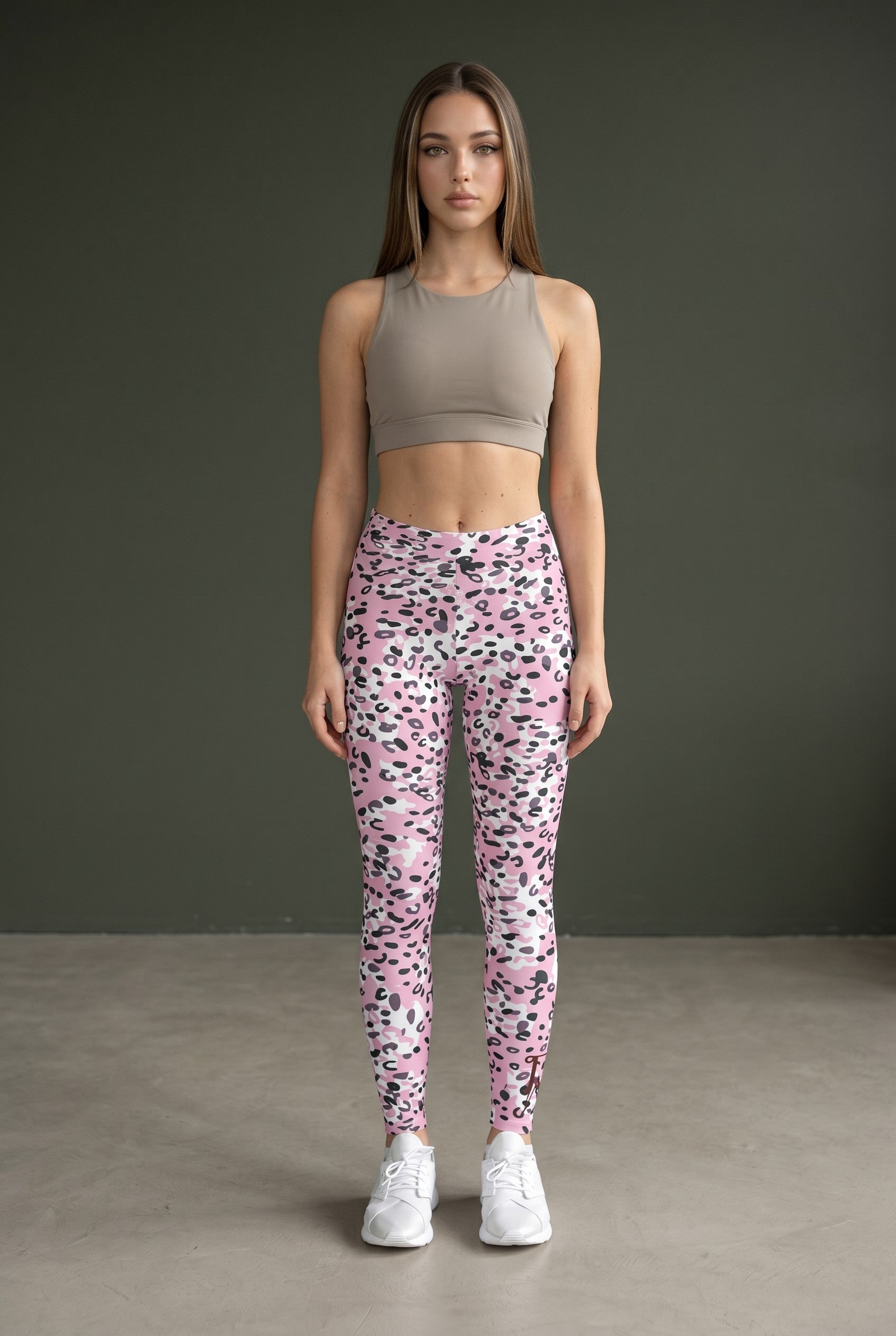 Pink Leopard Legging