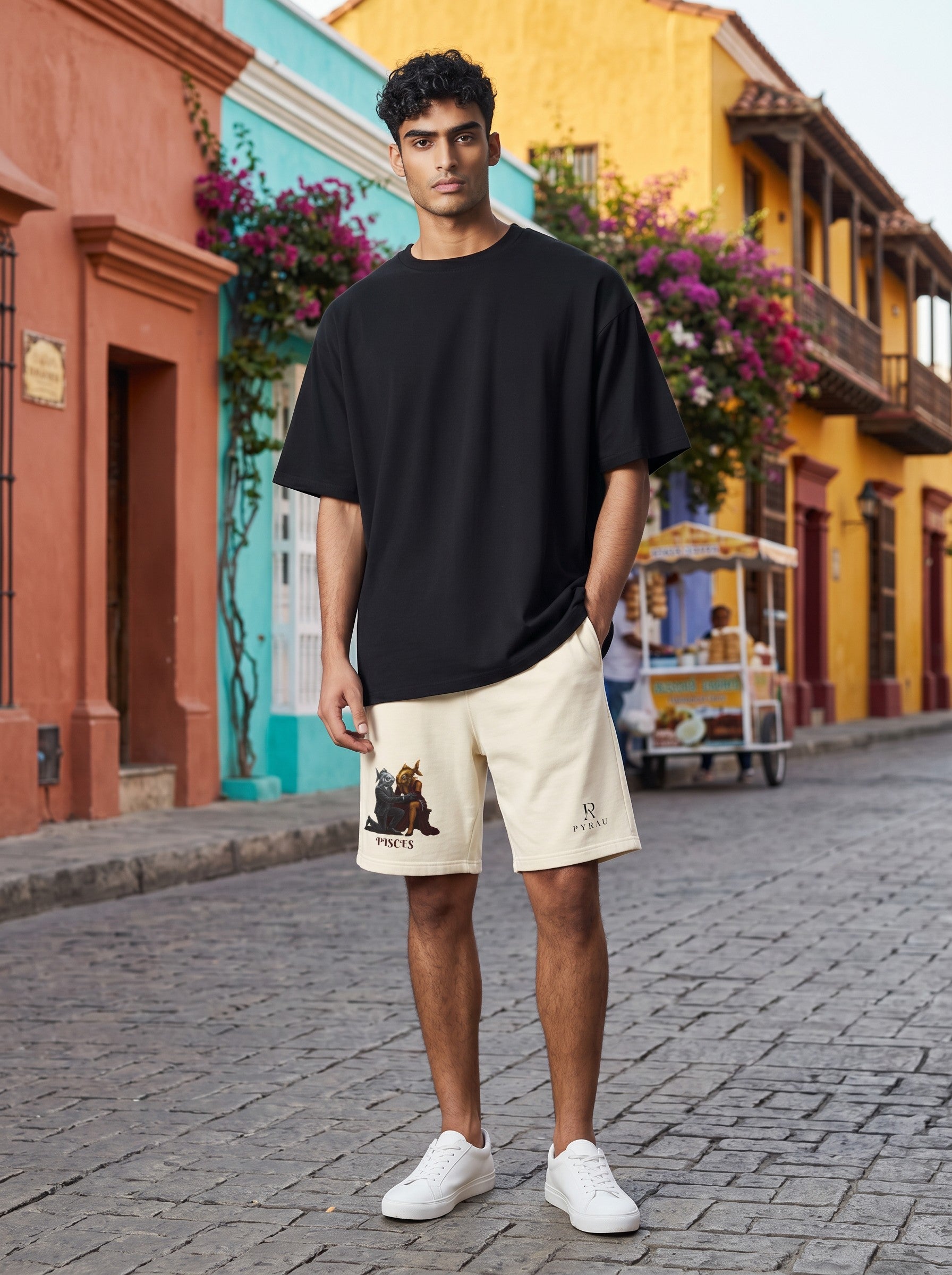 Unisex Pisces Zodiac Short