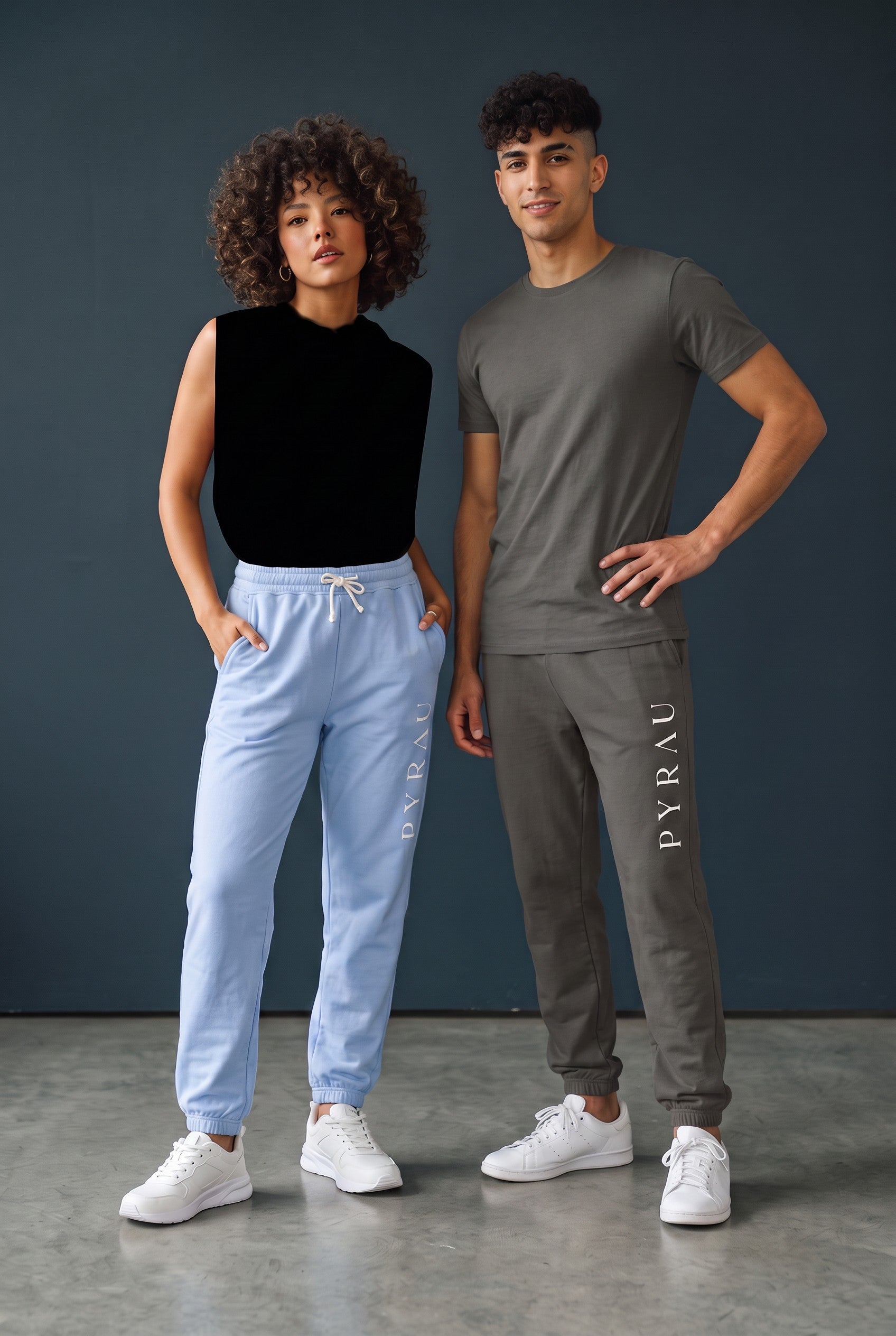 Fleece Pyrau Grey Jogger - Sweatpant