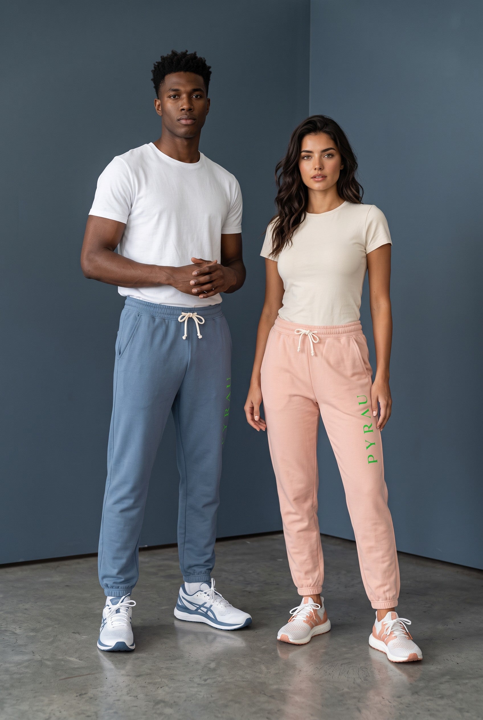Fleece Pyrau Green Jogger - Sweatpant