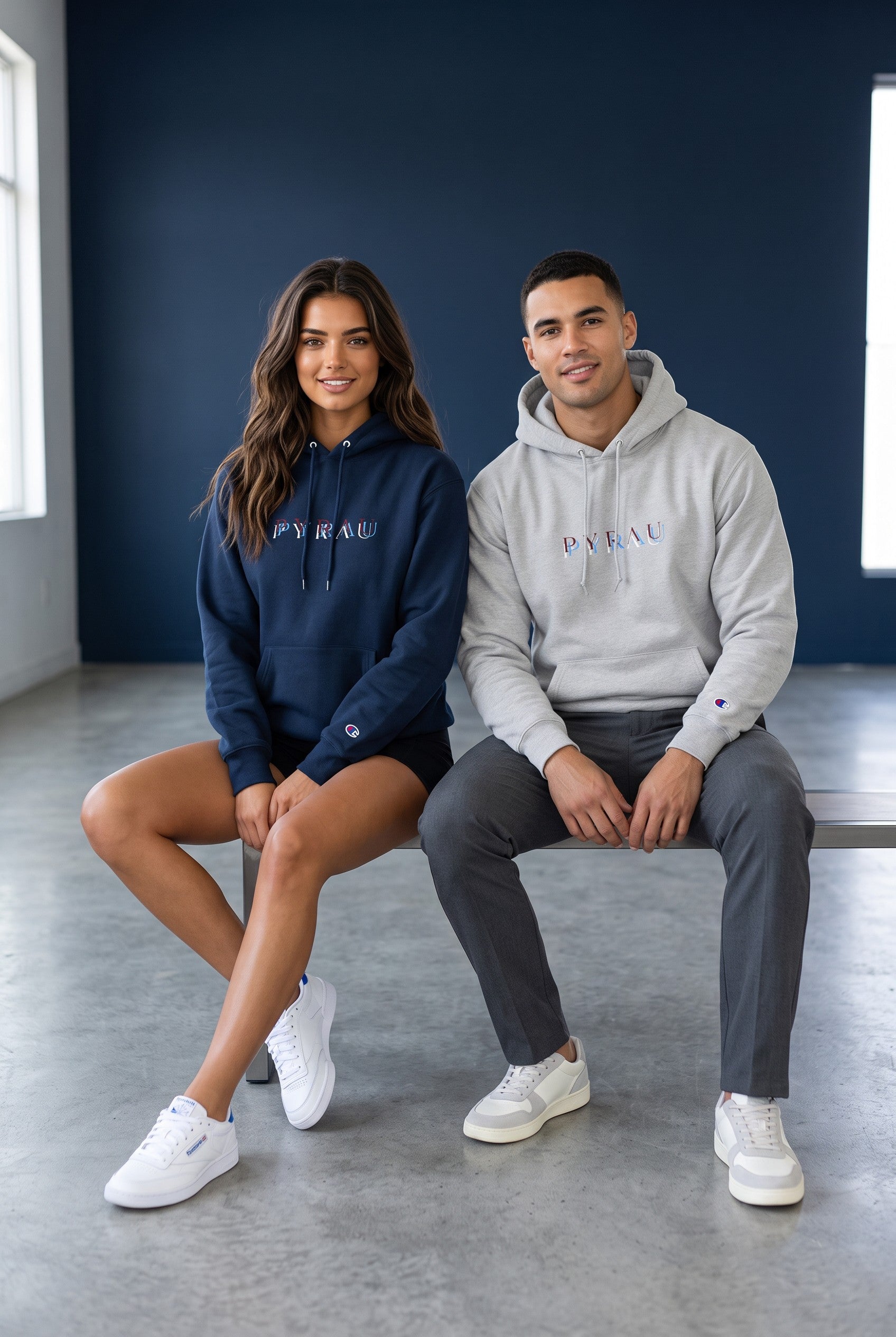 Champion x Pyrau Hoodie