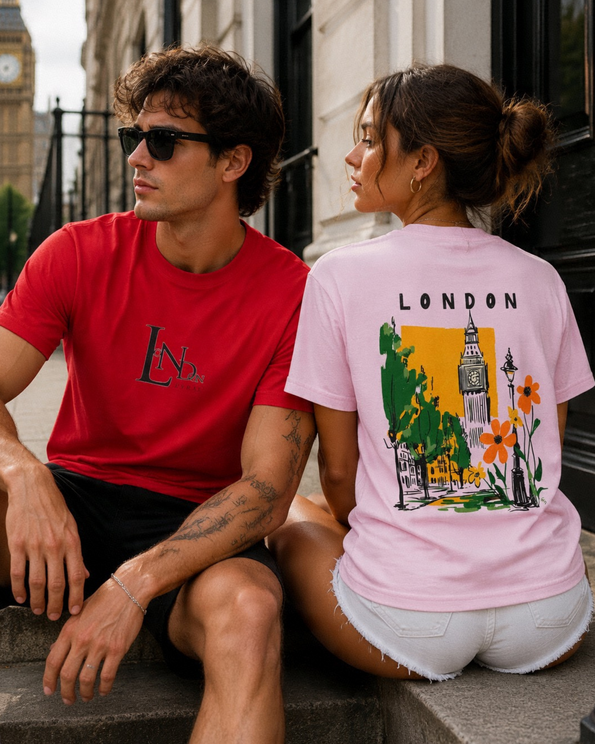 London Floral Tee