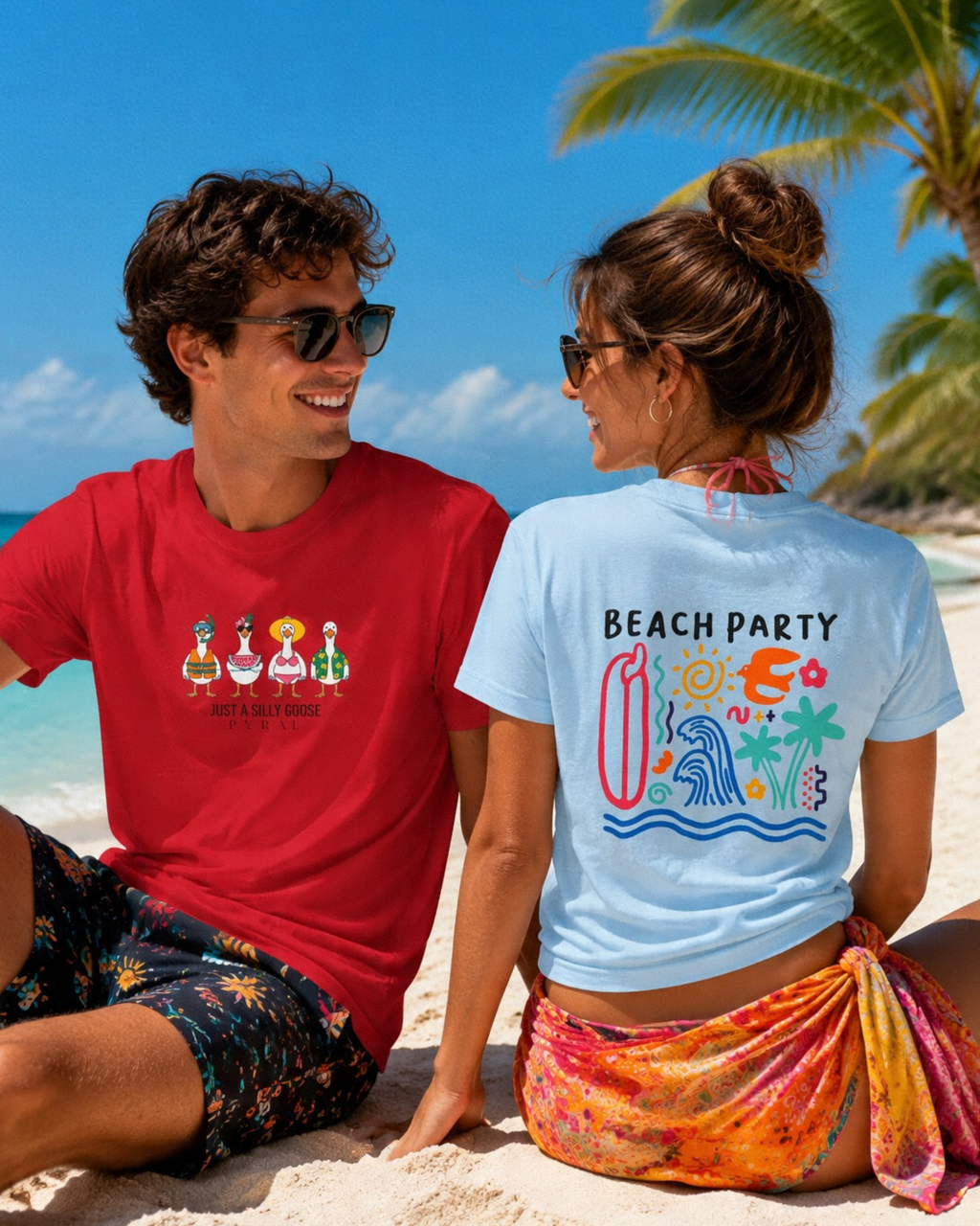 Beach Party Surfboard T-Shirt