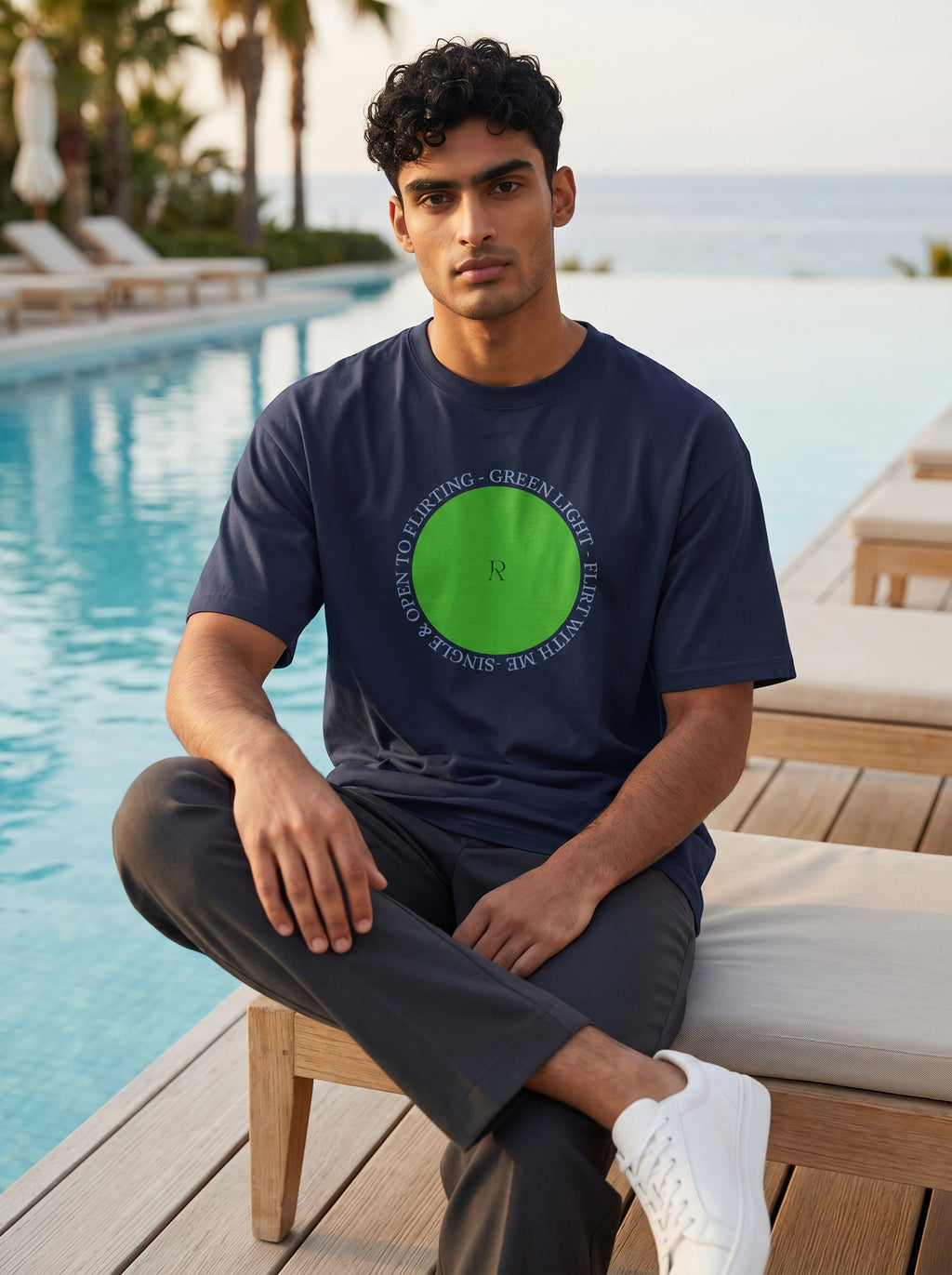 Flirt With Me Tee / Tshirt | Green Status Pyrau