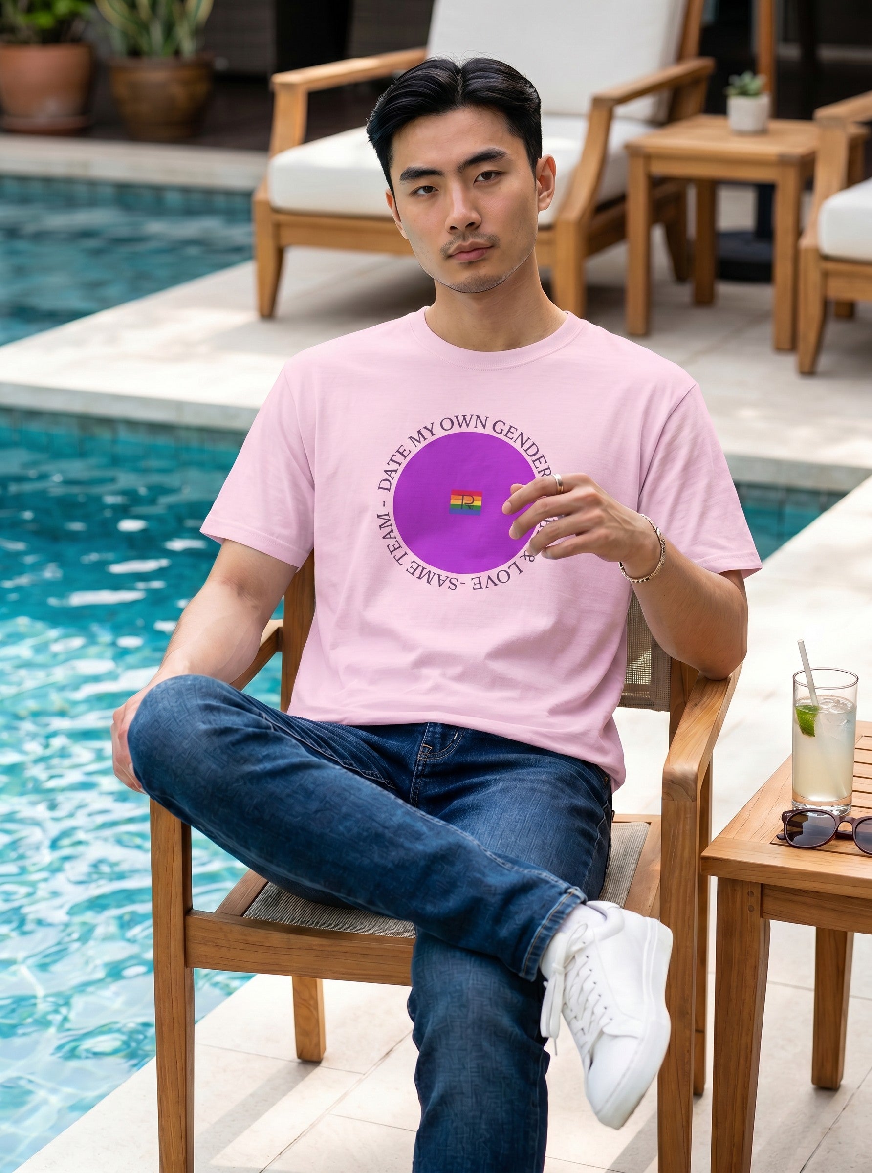 Purple LGBT Tee / Tshirt | Status Pyrau