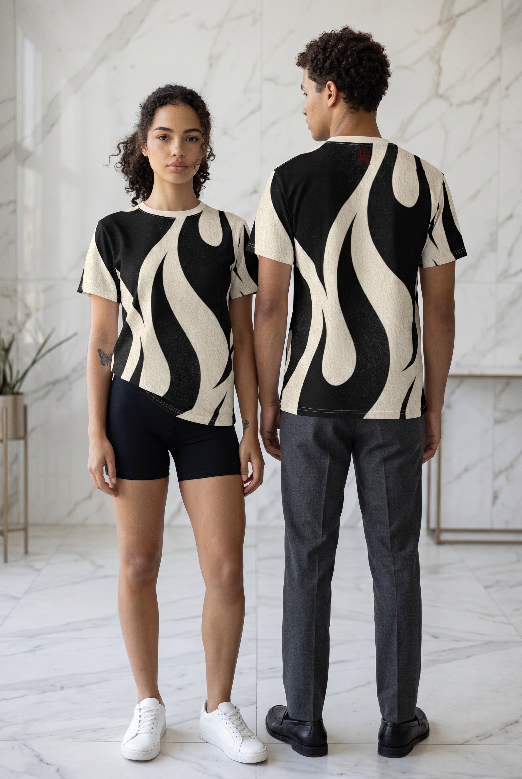 Flame Wave Tee
