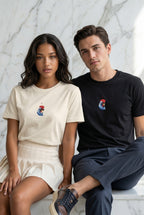 Embroidered Rooster T-Shirt