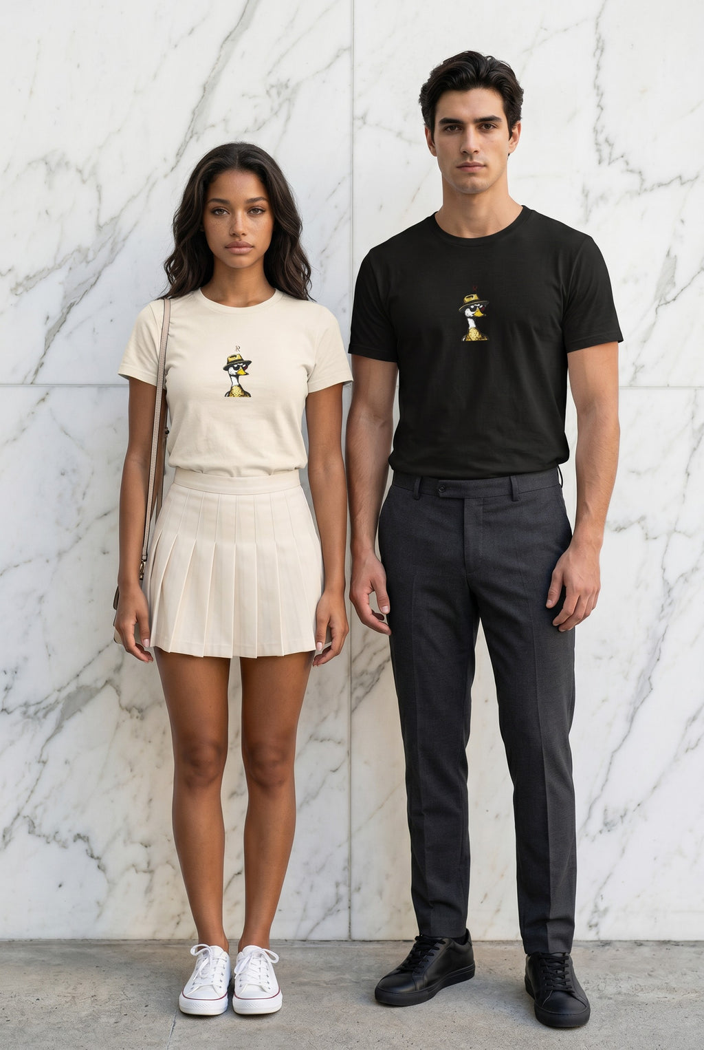 Embroidered Duck T-Shirt
