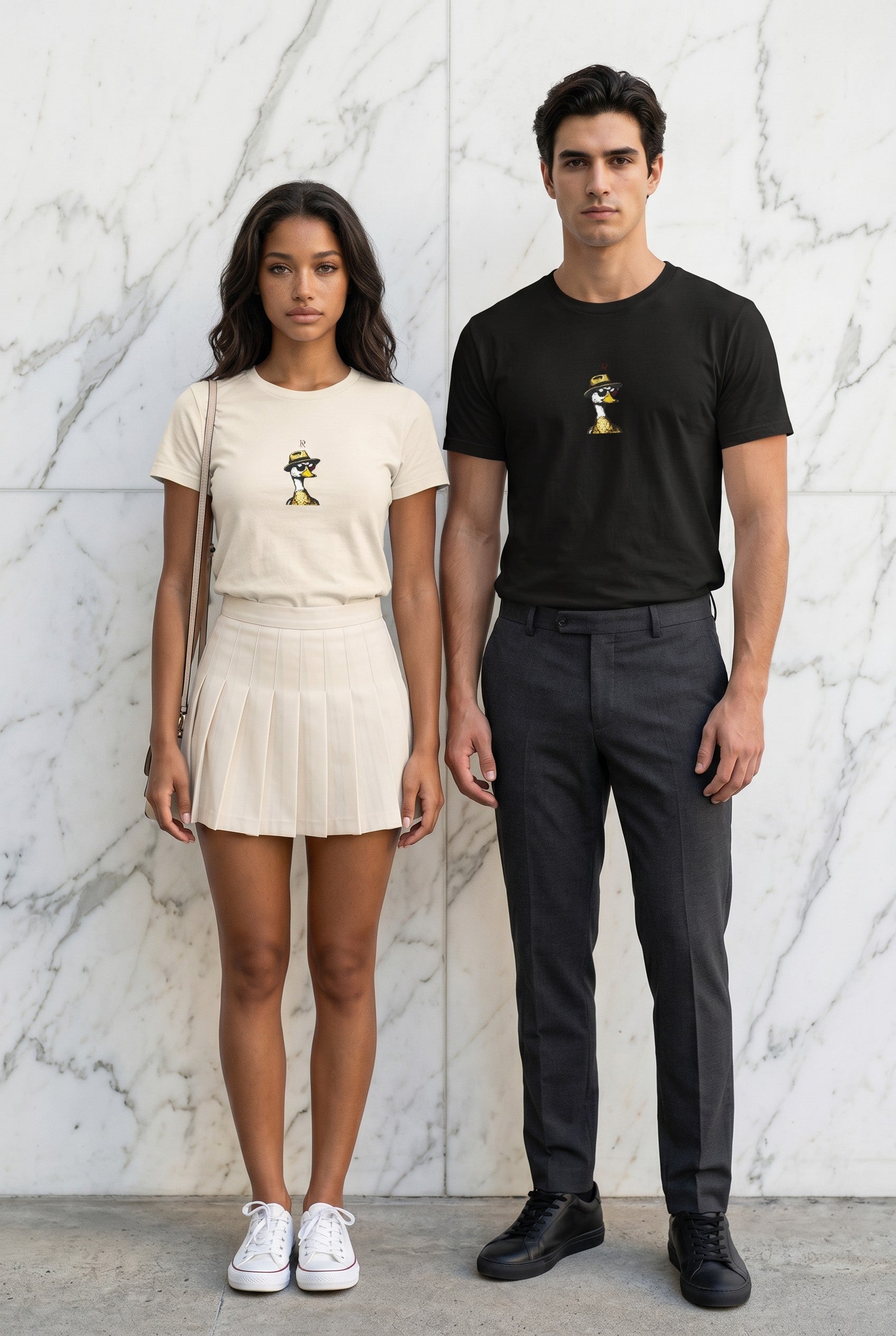Embroidered Duck T-Shirt