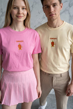Embroidered Carrate Carrot Tee