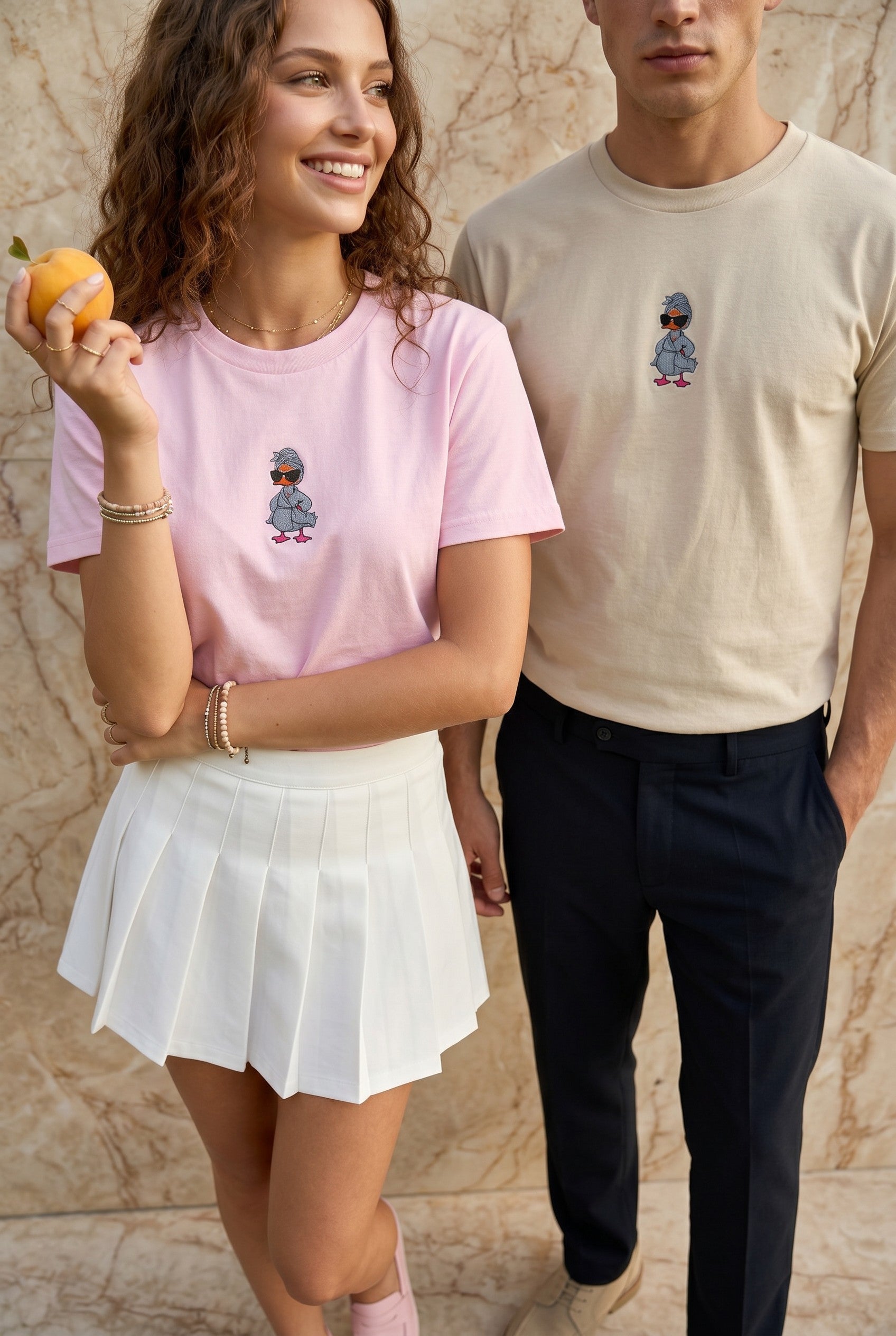 Embroidered Cool Duck Tee