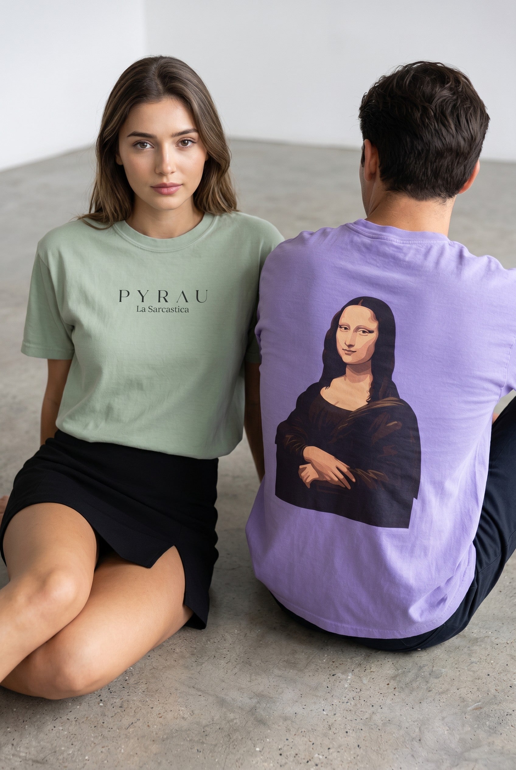 Mona Lisa Portrait Tee