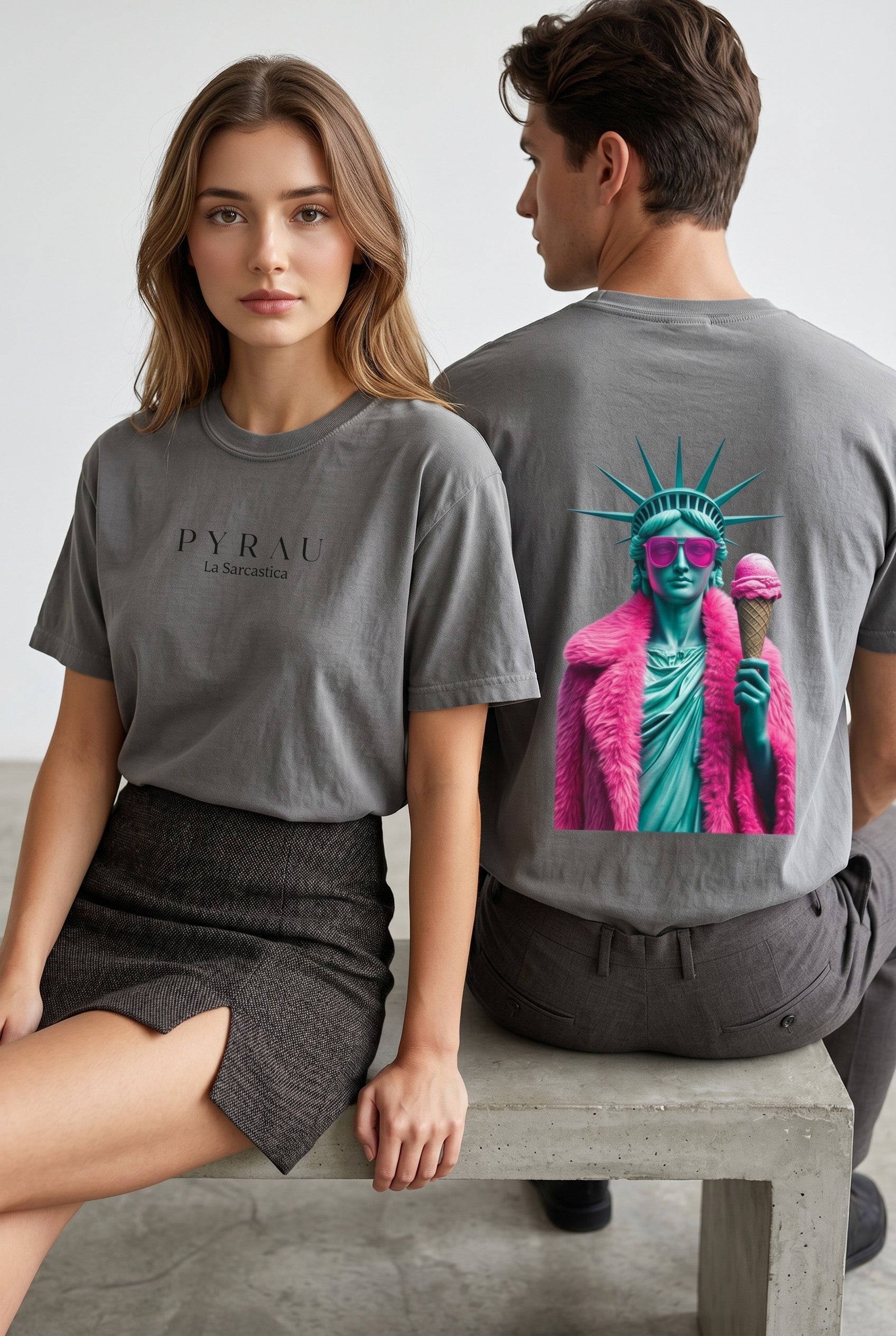 Statue of Liberty Ice Cream Tee