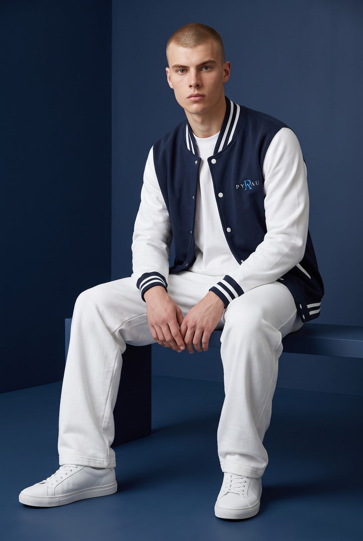 Pyrau Unisex Varsity Letterman Jacket