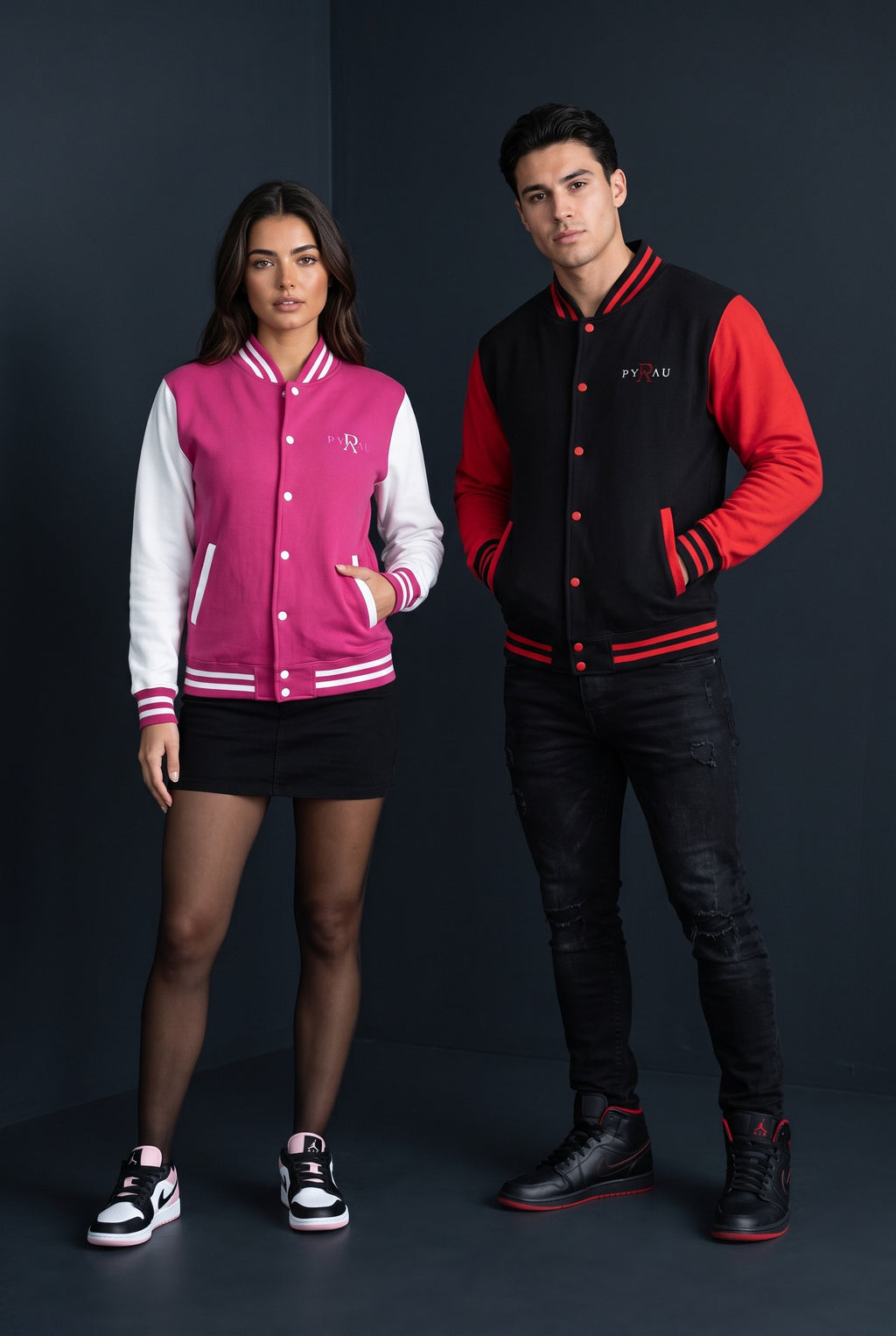 Pyrau Unisex Varsity Letterman Jacket