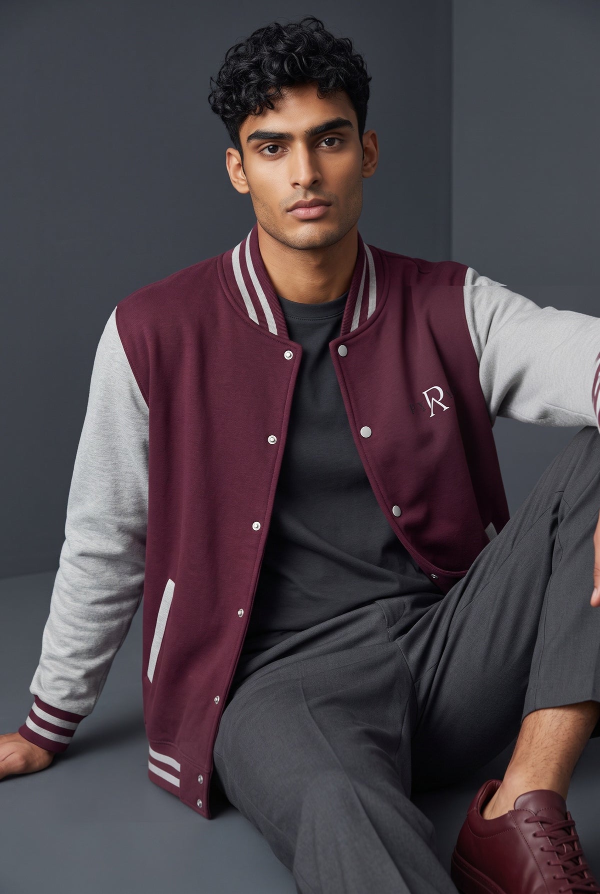 Pyrau Unisex Varsity Letterman Jacket