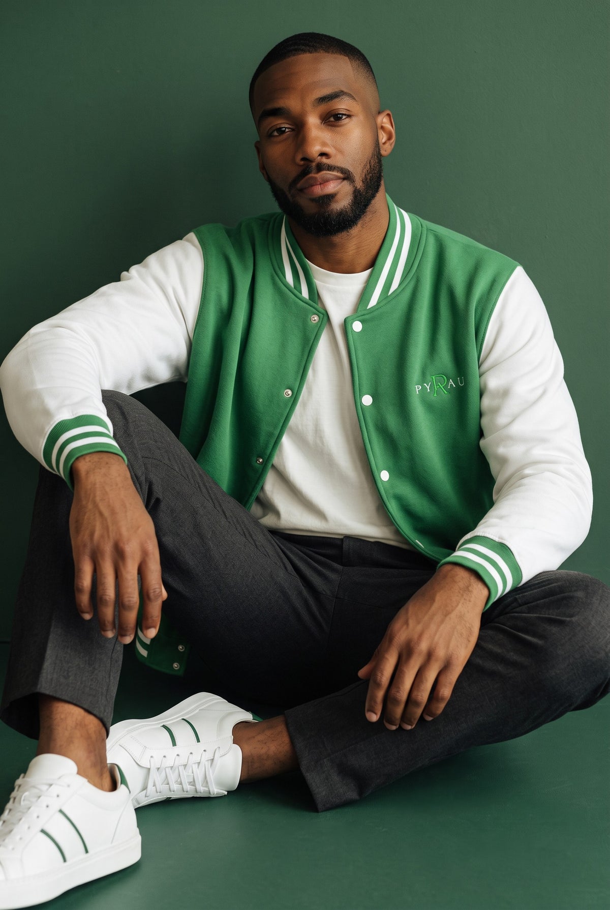 Pyrau Unisex Varsity Letterman Jacket