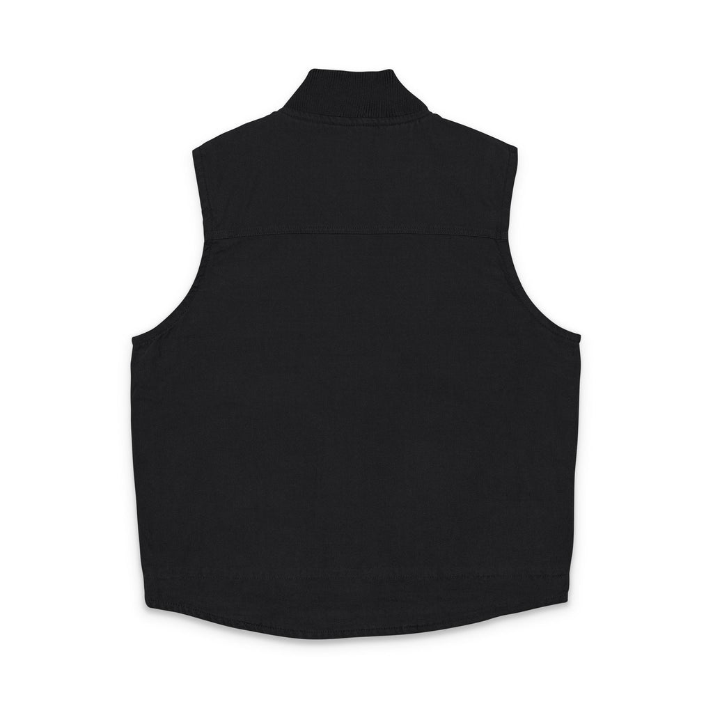 Embroidered Pyrau Canvas Vest