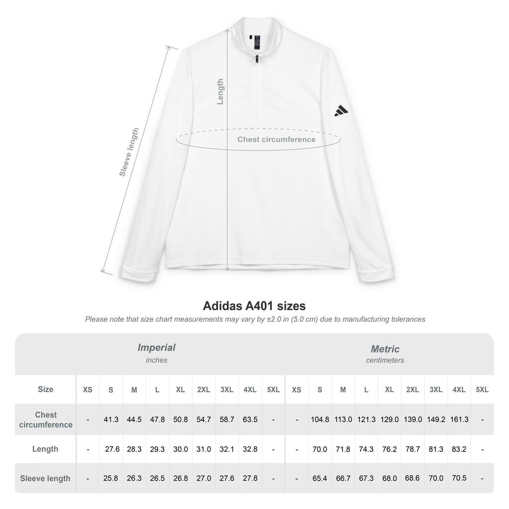 Adidas x Pyrau Embroidered Quarter-Zip Pullover
