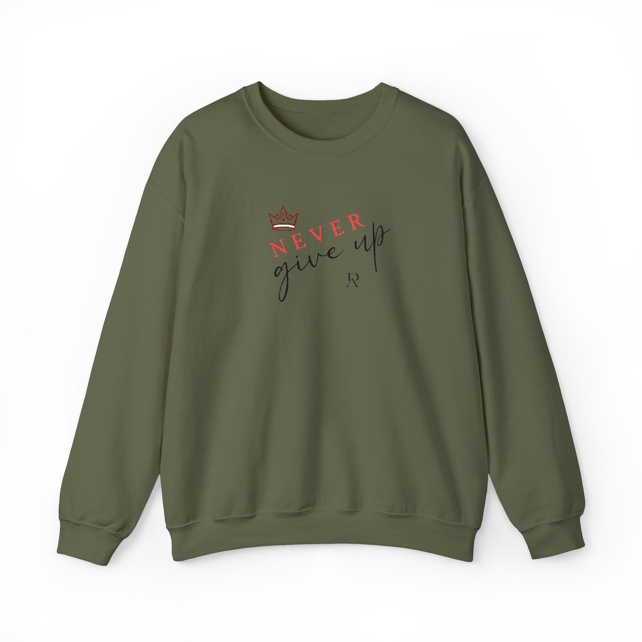 Never Give Up Sweatshirt