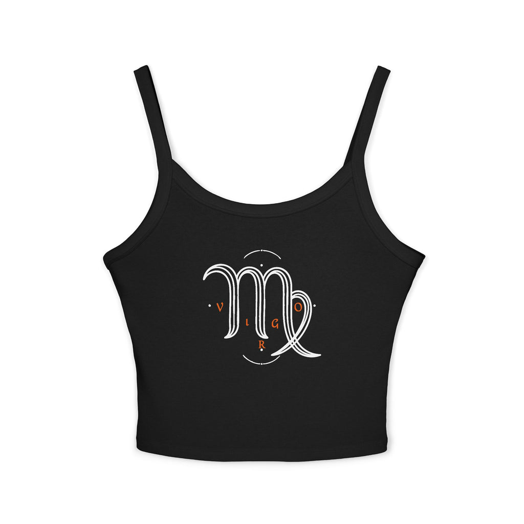 Virgo Zodiac Crop Tank Top