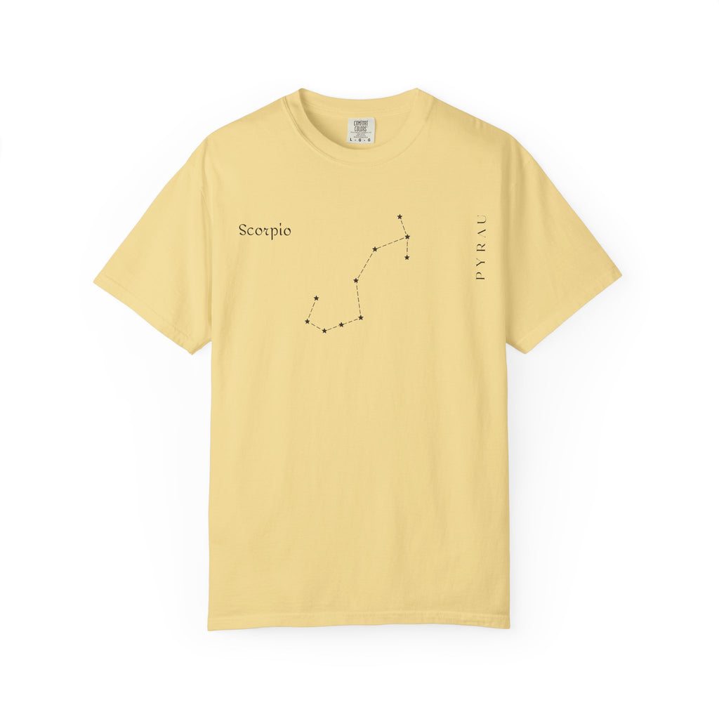 Scorpio Star Map T-shirt | Pyrau Zodiac