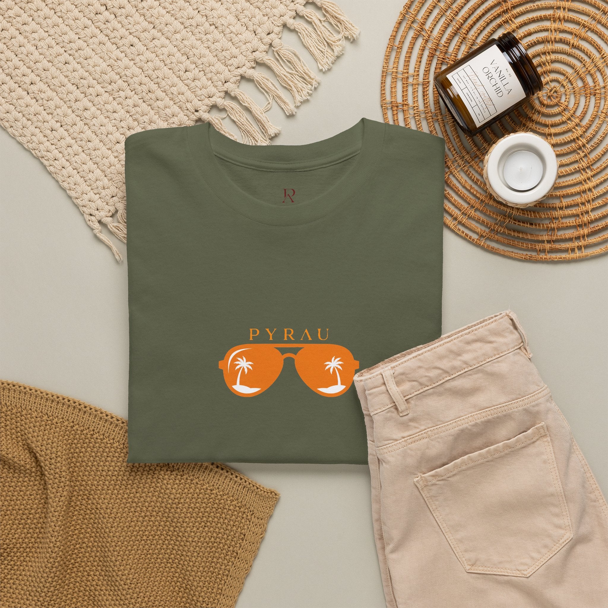 Sunset Palm Sunglasses Tee