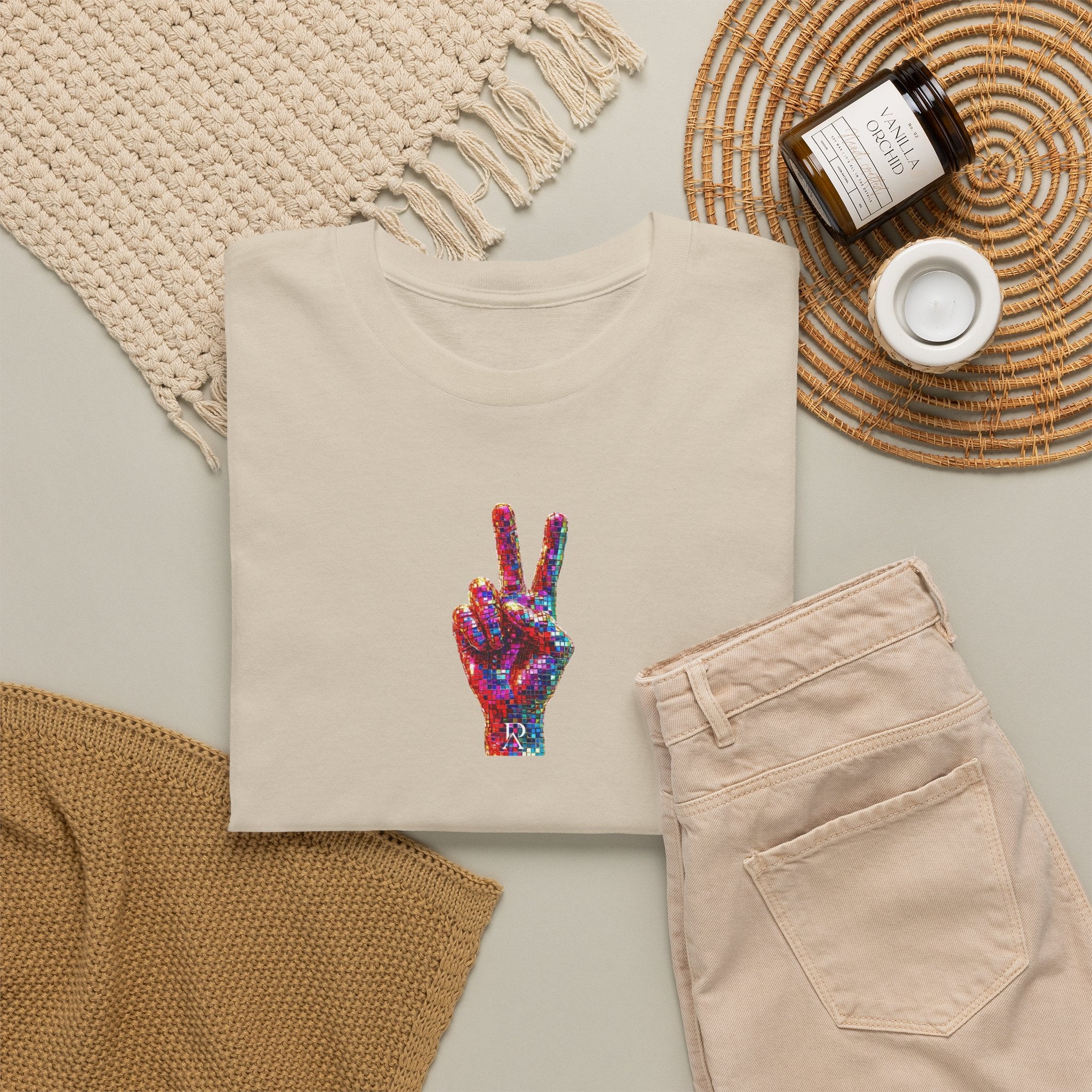 Neon Peace Sign T-Shirt