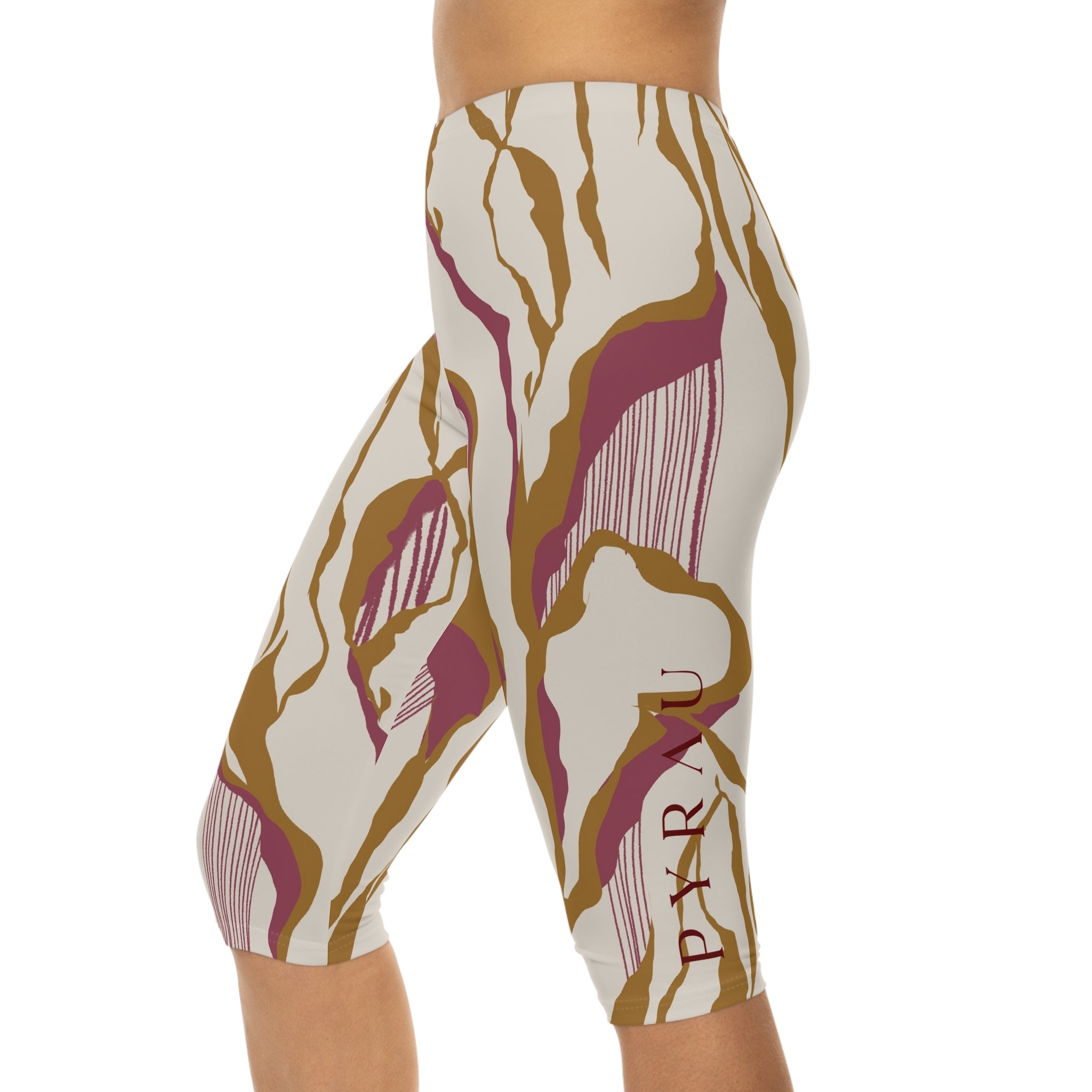 Capri Leggings Marble