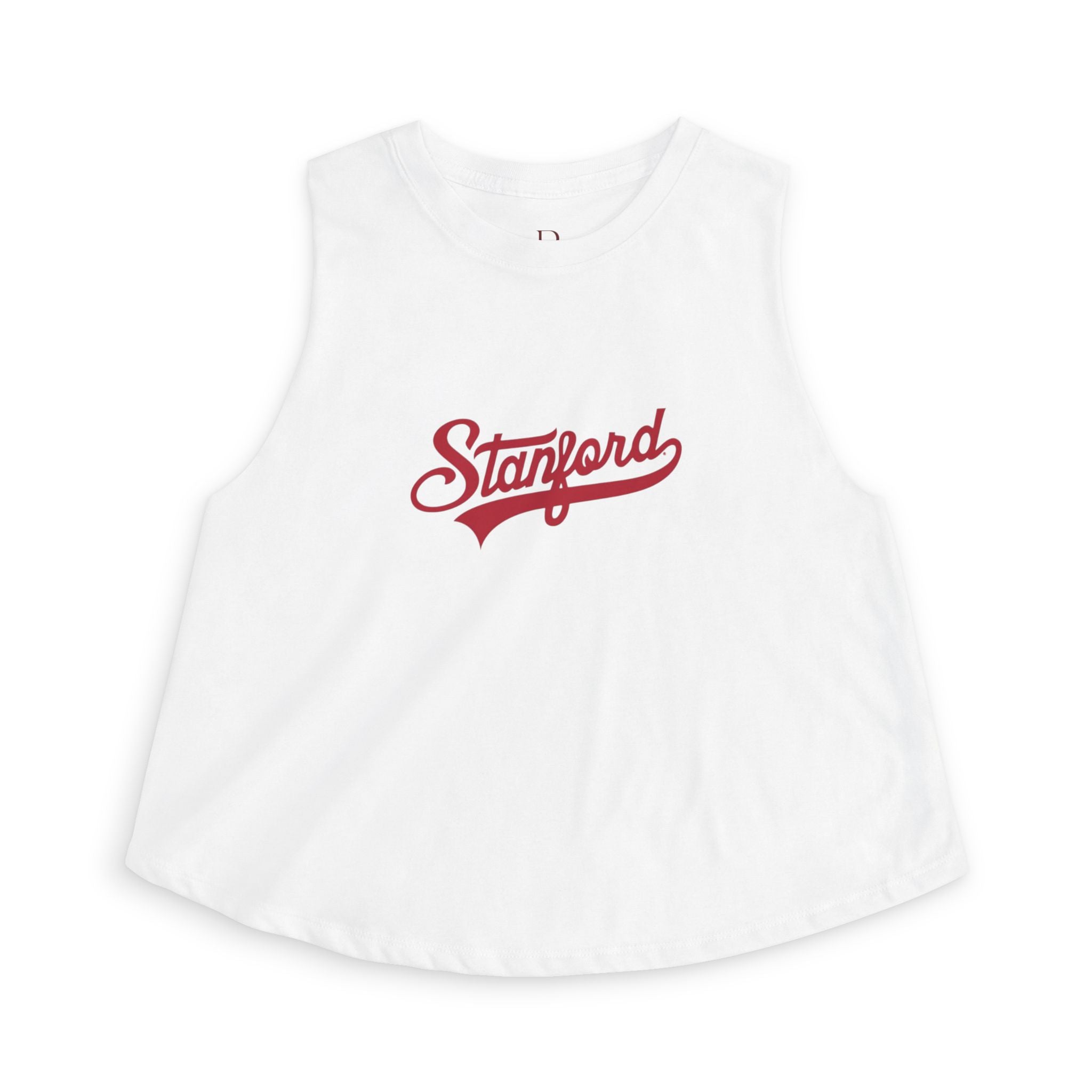 Stanford Script Crop Top