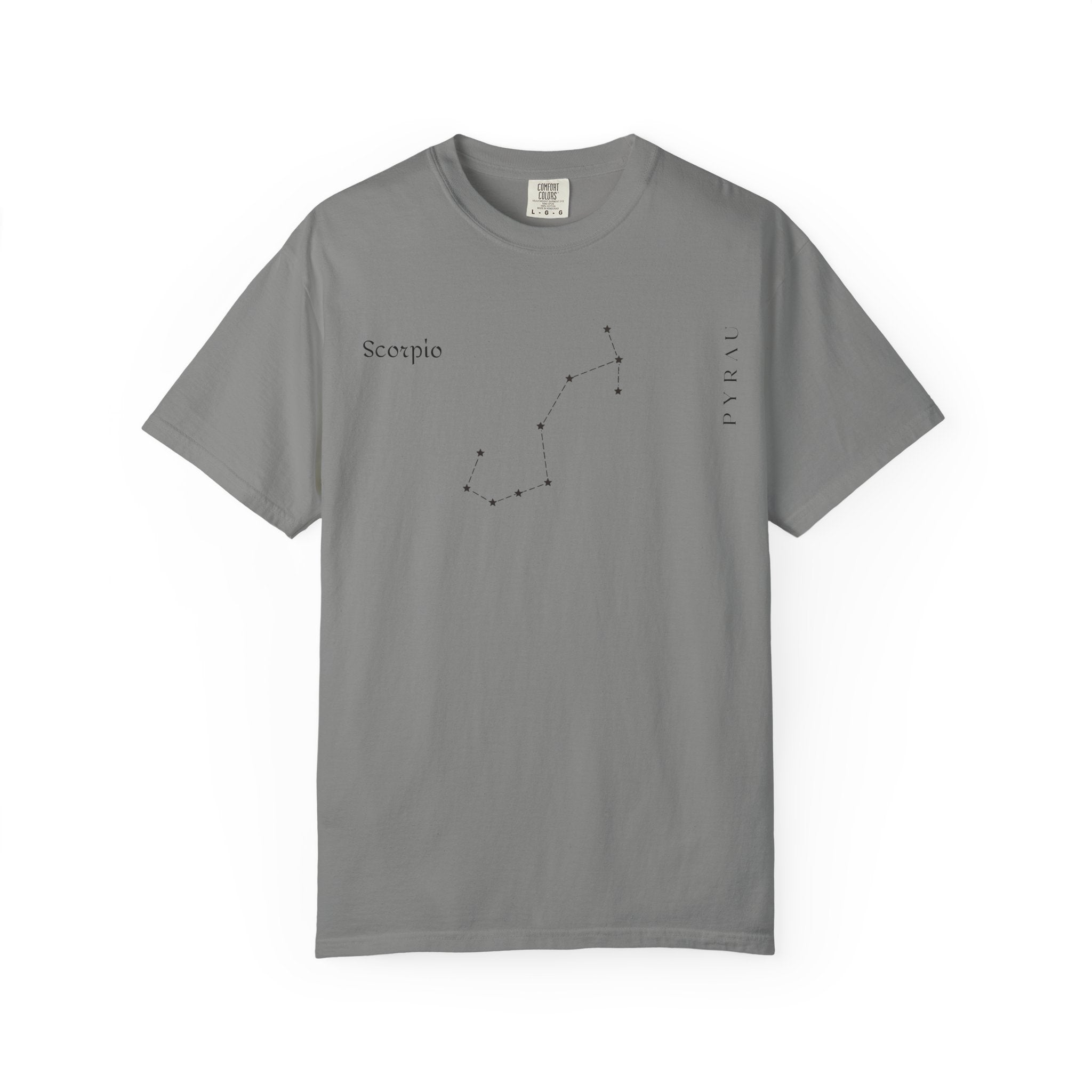 Scorpio Star Map T-shirt | Pyrau Zodiac