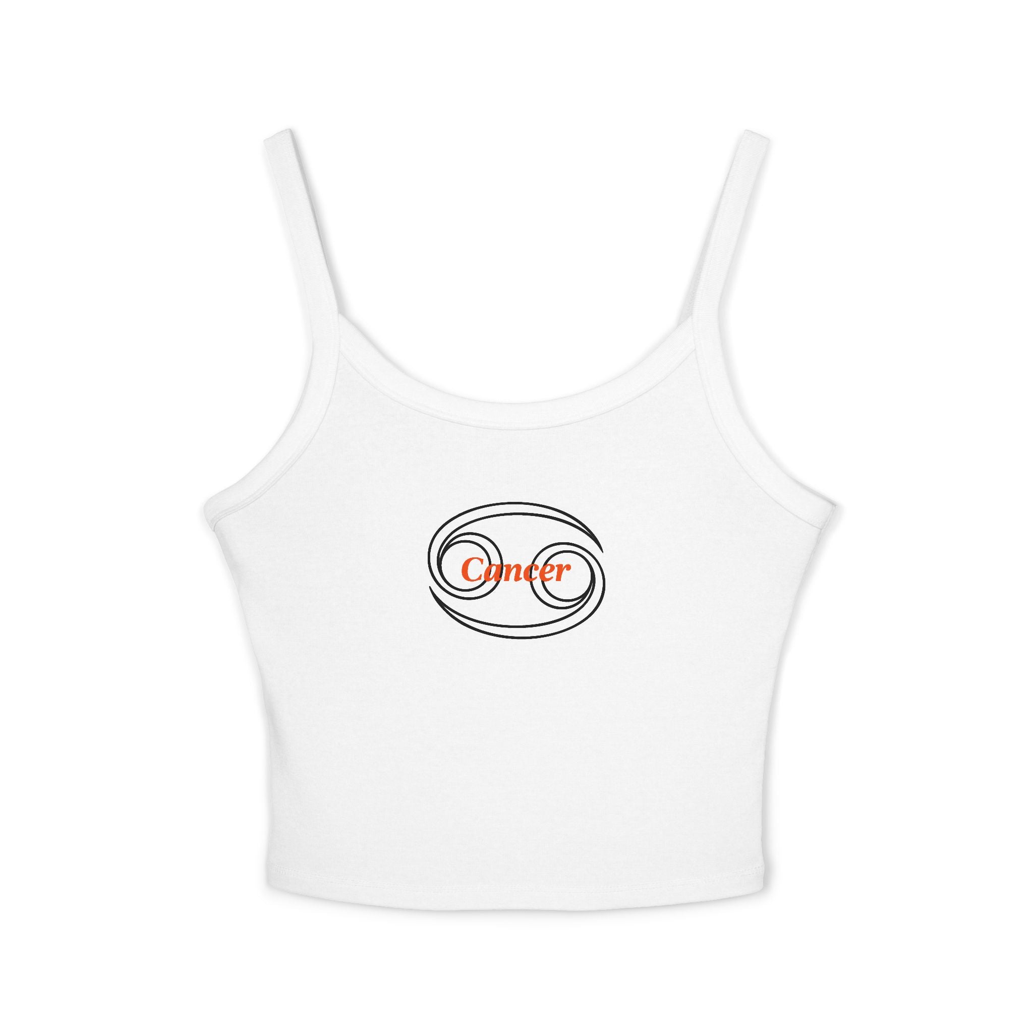 Cancer Zodiac Crop Tank Top
