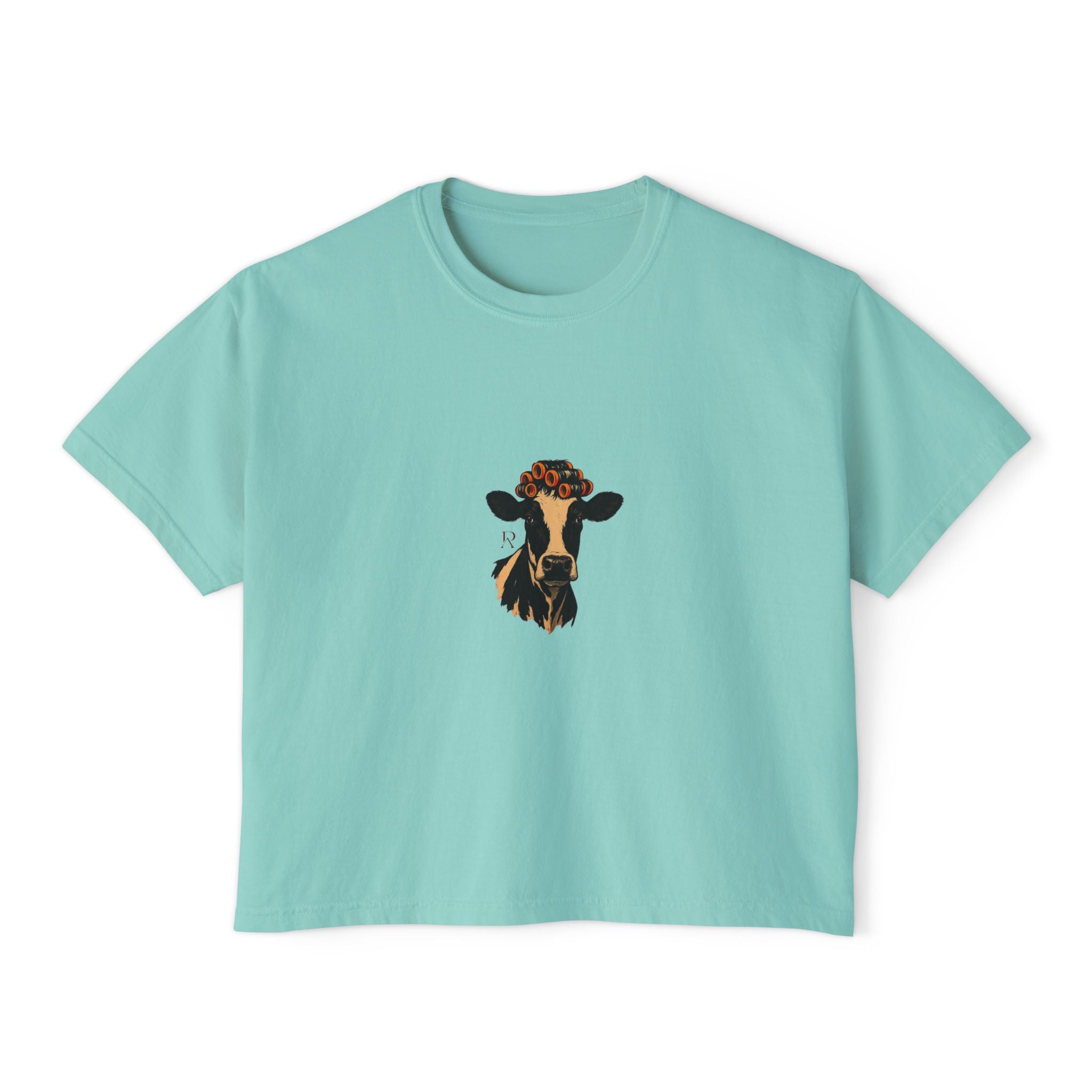 Cow Portrait Boxy Tee