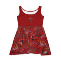Red Floral Dress – Boho