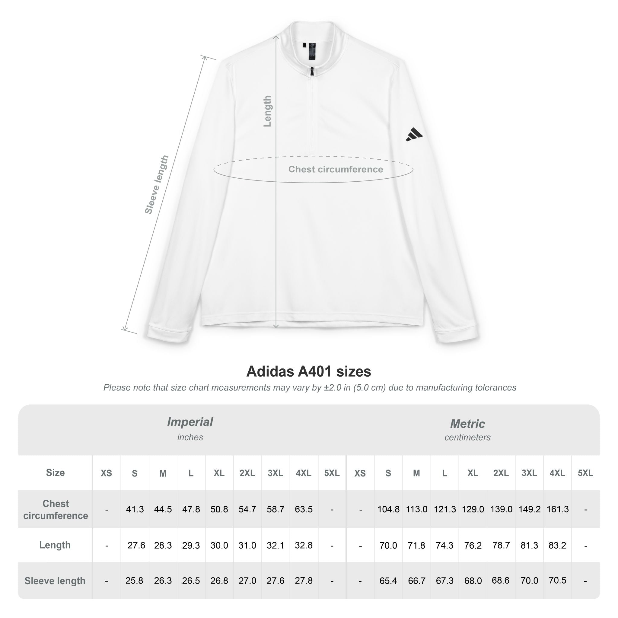 Adidas x Pyrau Embroidered Quarter-Zip Pullover