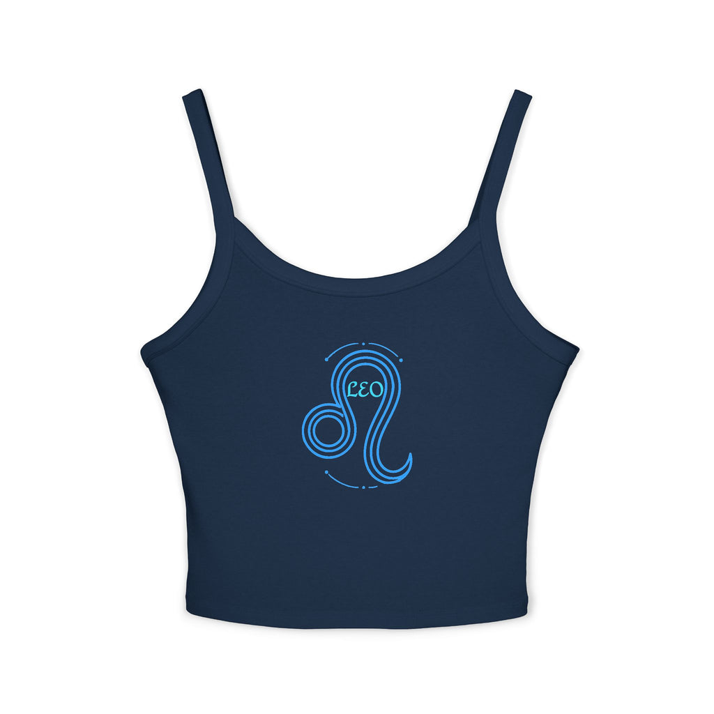 Leo Zodiac Crop Tank Top