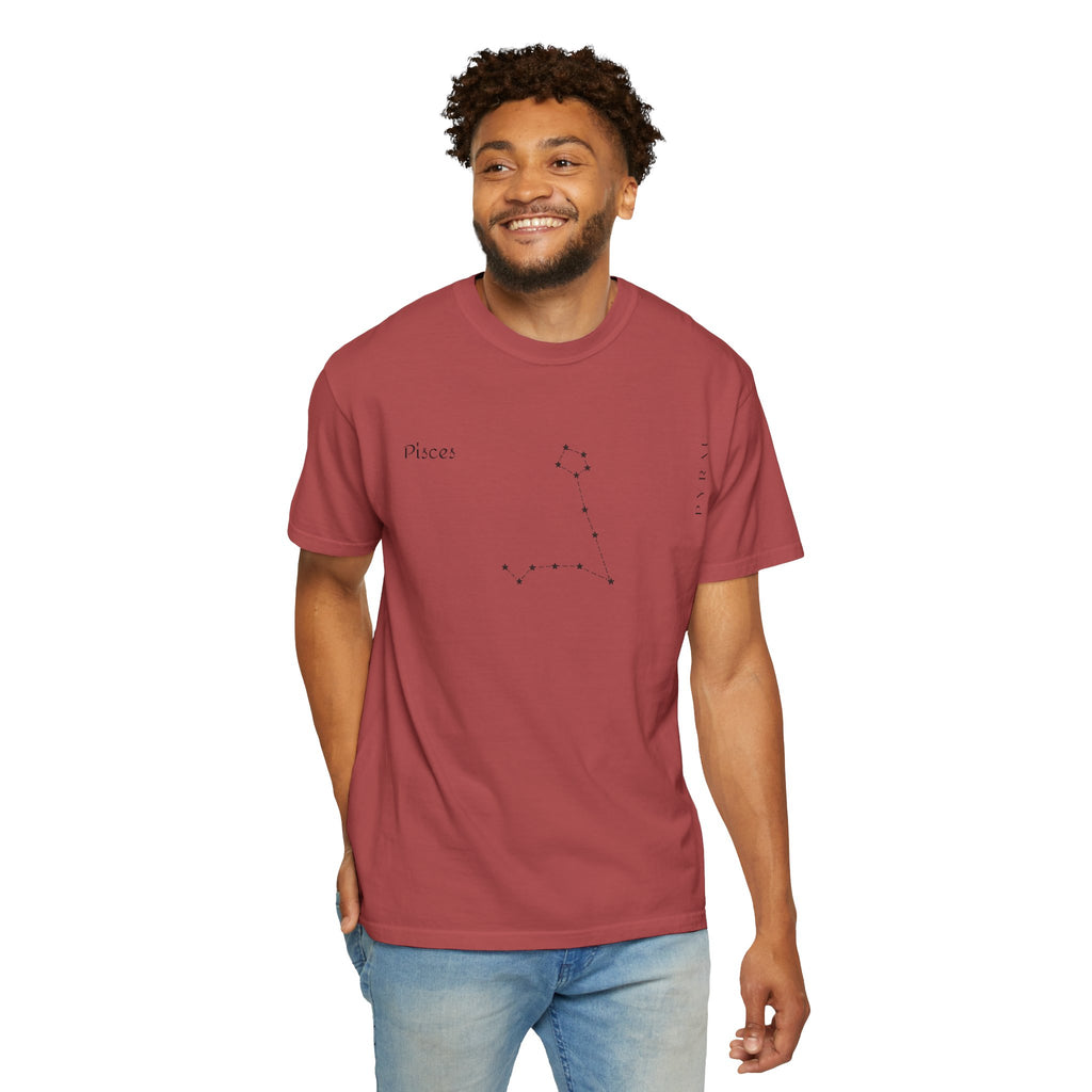 Pisces Star Map T-shirt | Pyrau Zodiac