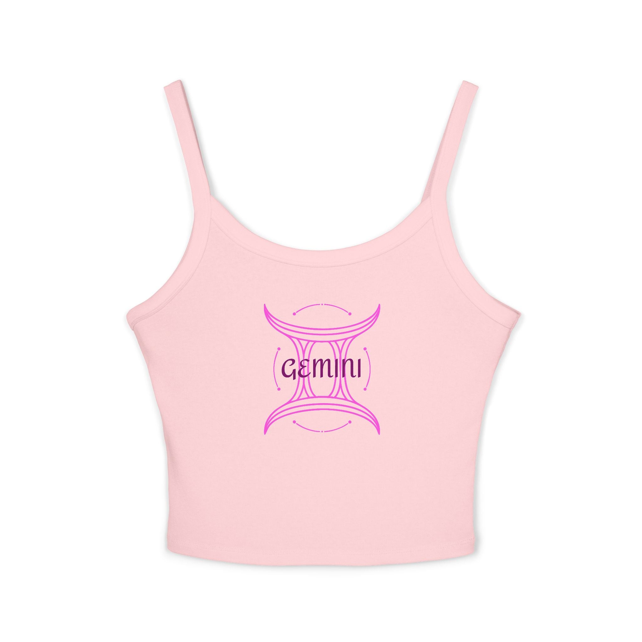 Gemini Crop Tank Top Zodiac