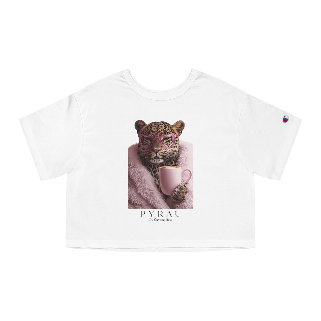 Champion & Pyrau Leopard Coat Crop