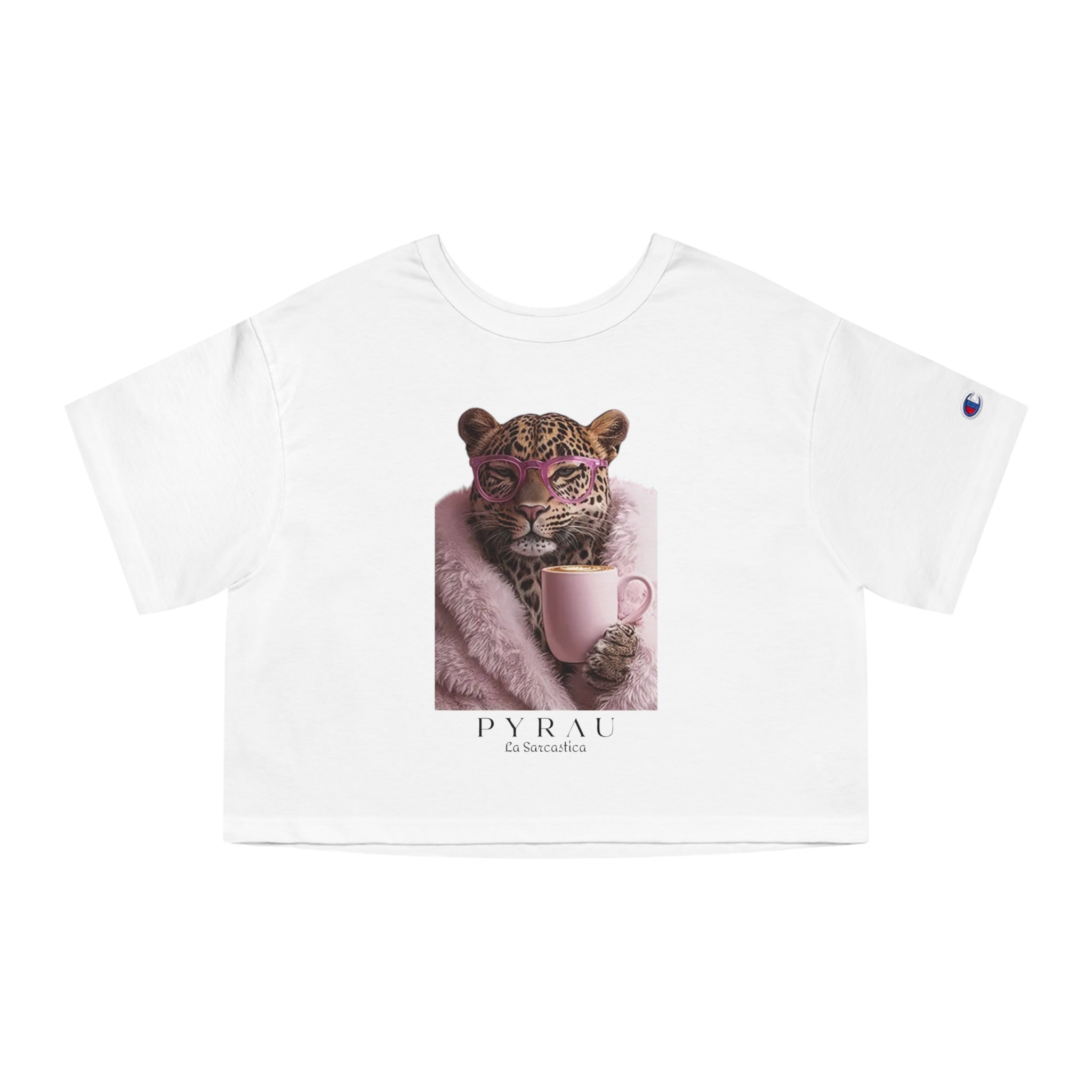 Champion & Pyrau Leopard Coat Crop