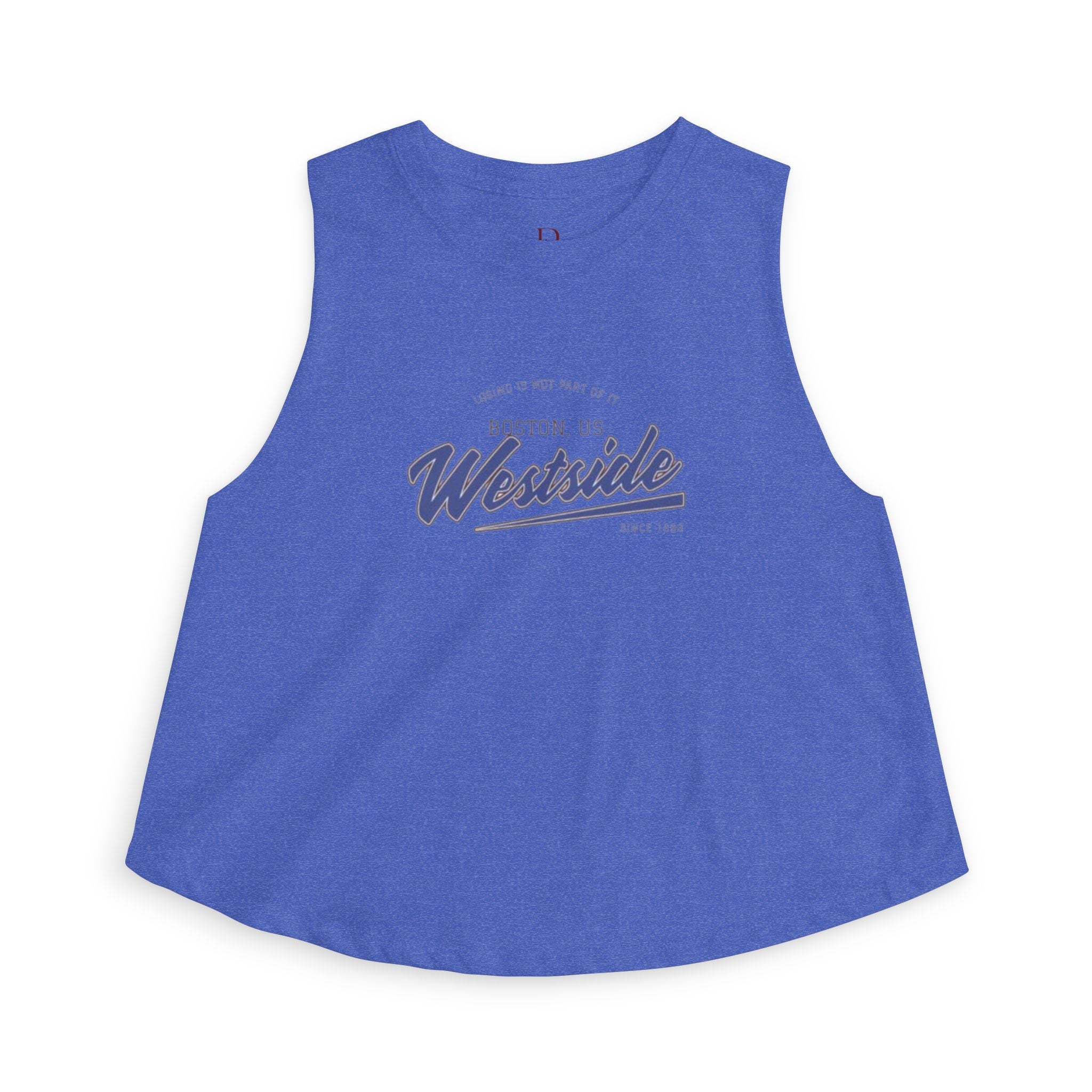 Westside Script Logo Crop Top