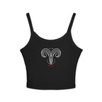 Aries Zodiac Crop Tank Top