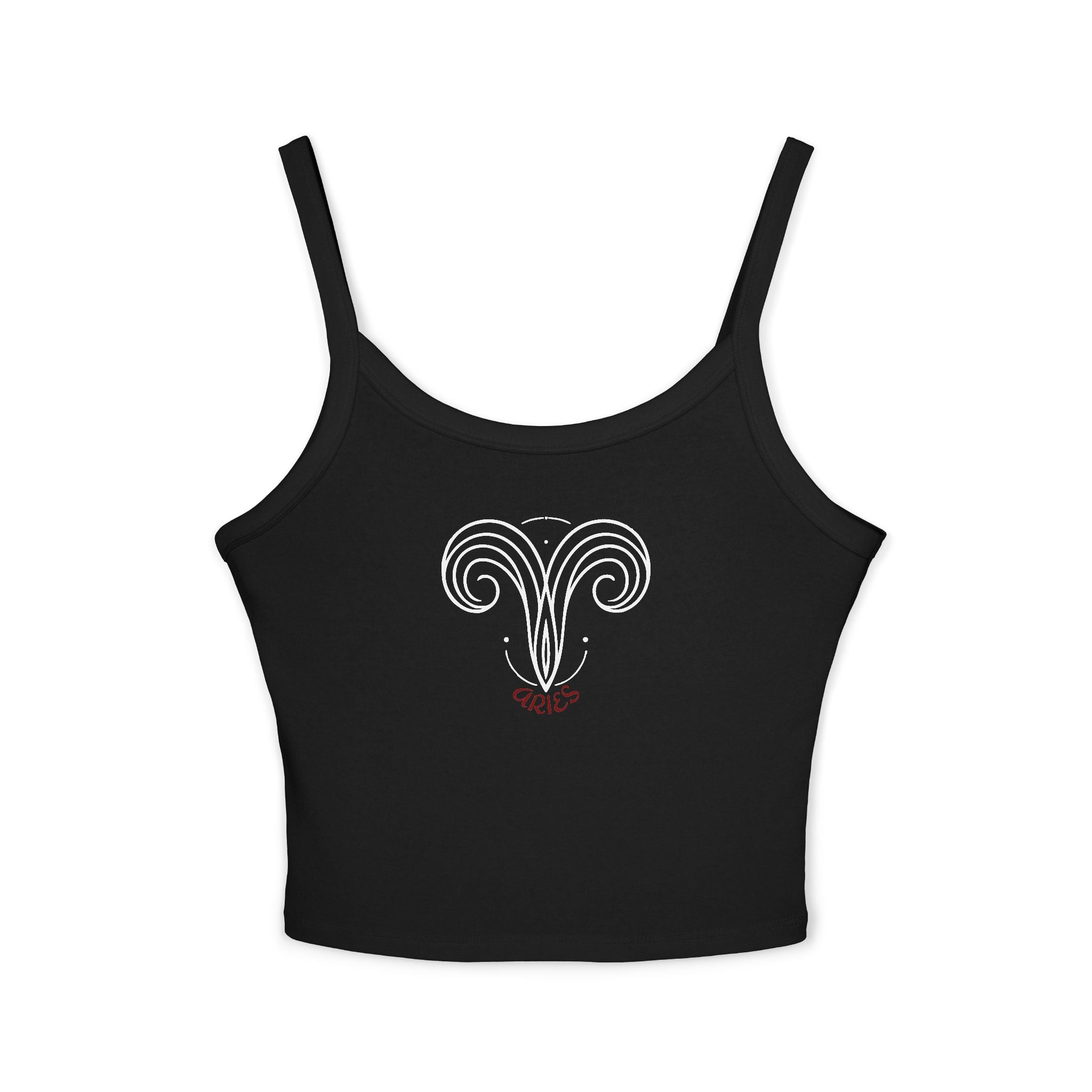 Aries Zodiac Crop Tank Top