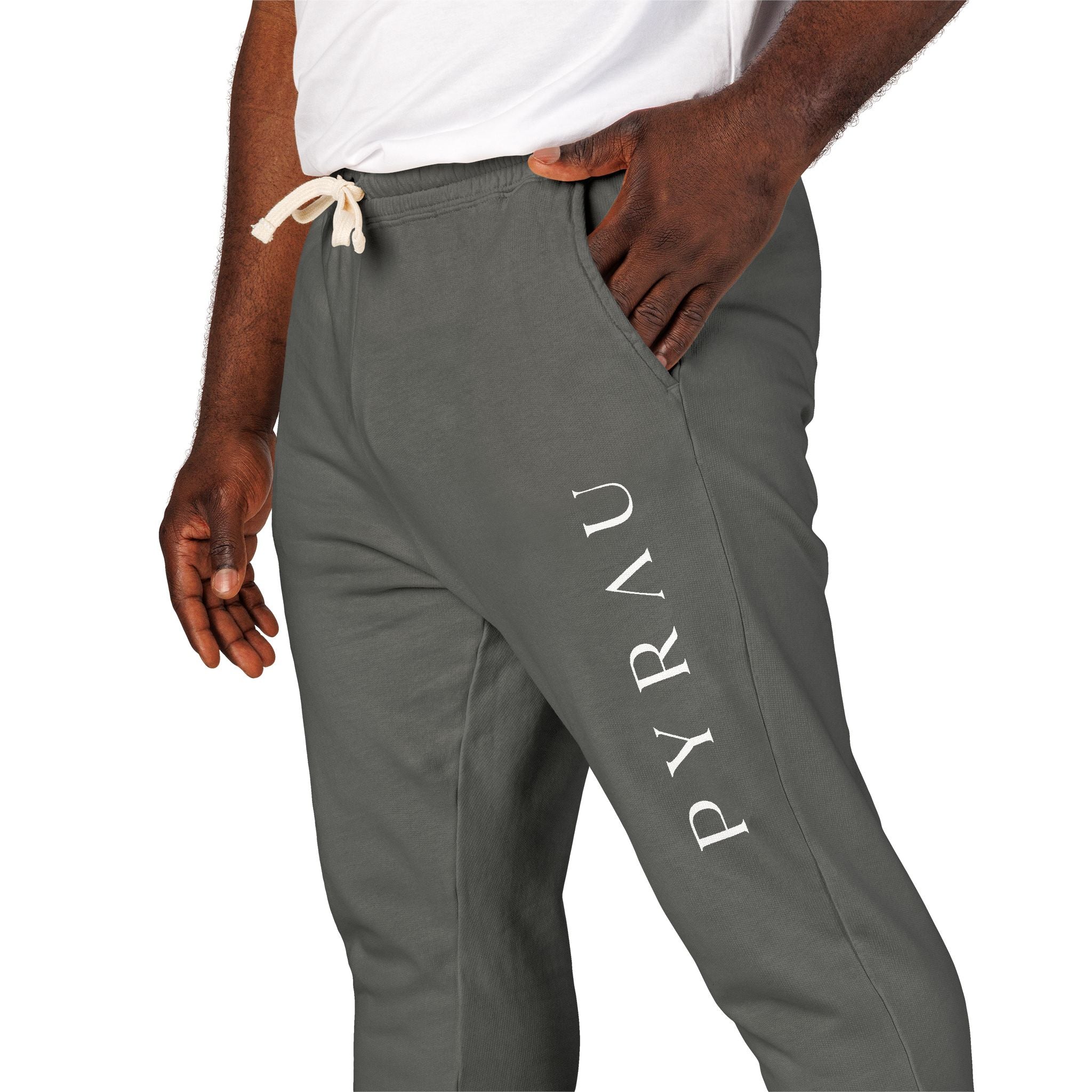 Fleece Pyrau Grey Jogger - Sweatpant