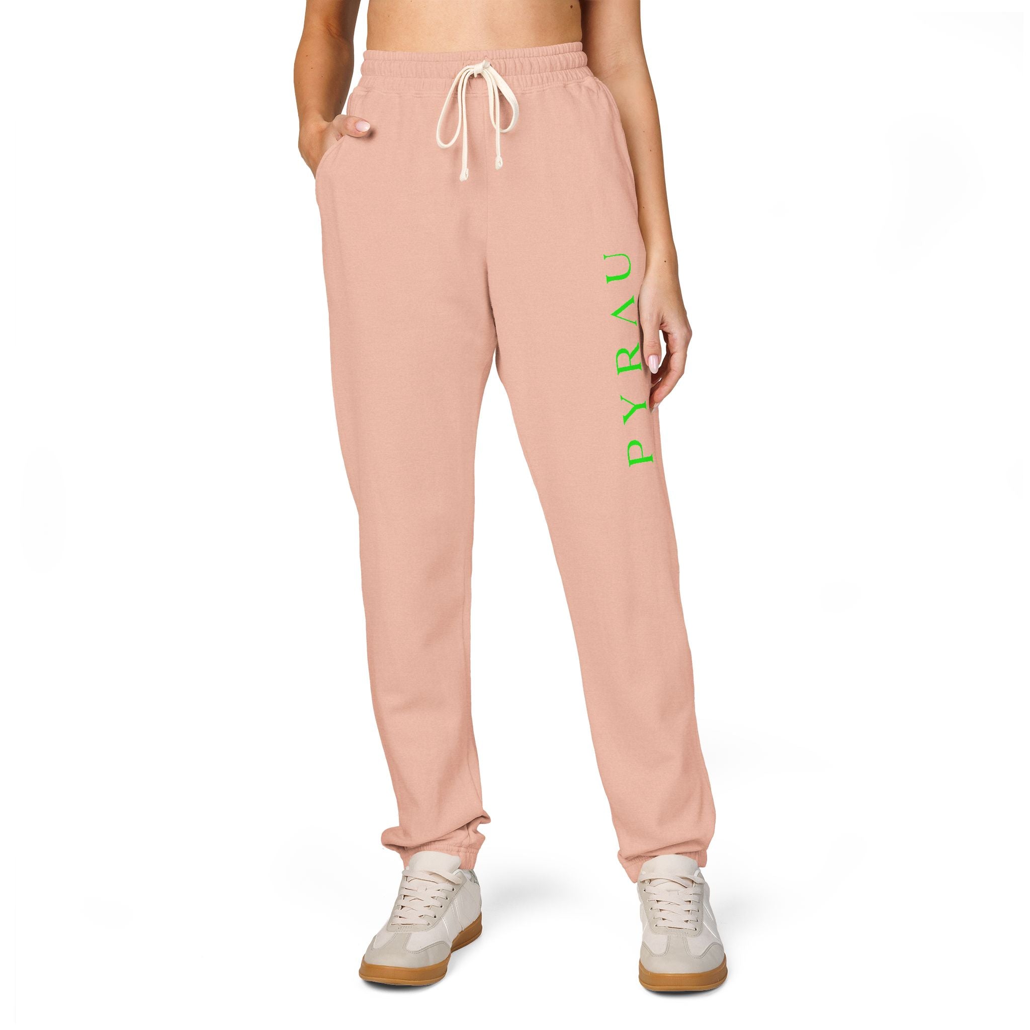 Fleece Pyrau Green Jogger - Sweatpant
